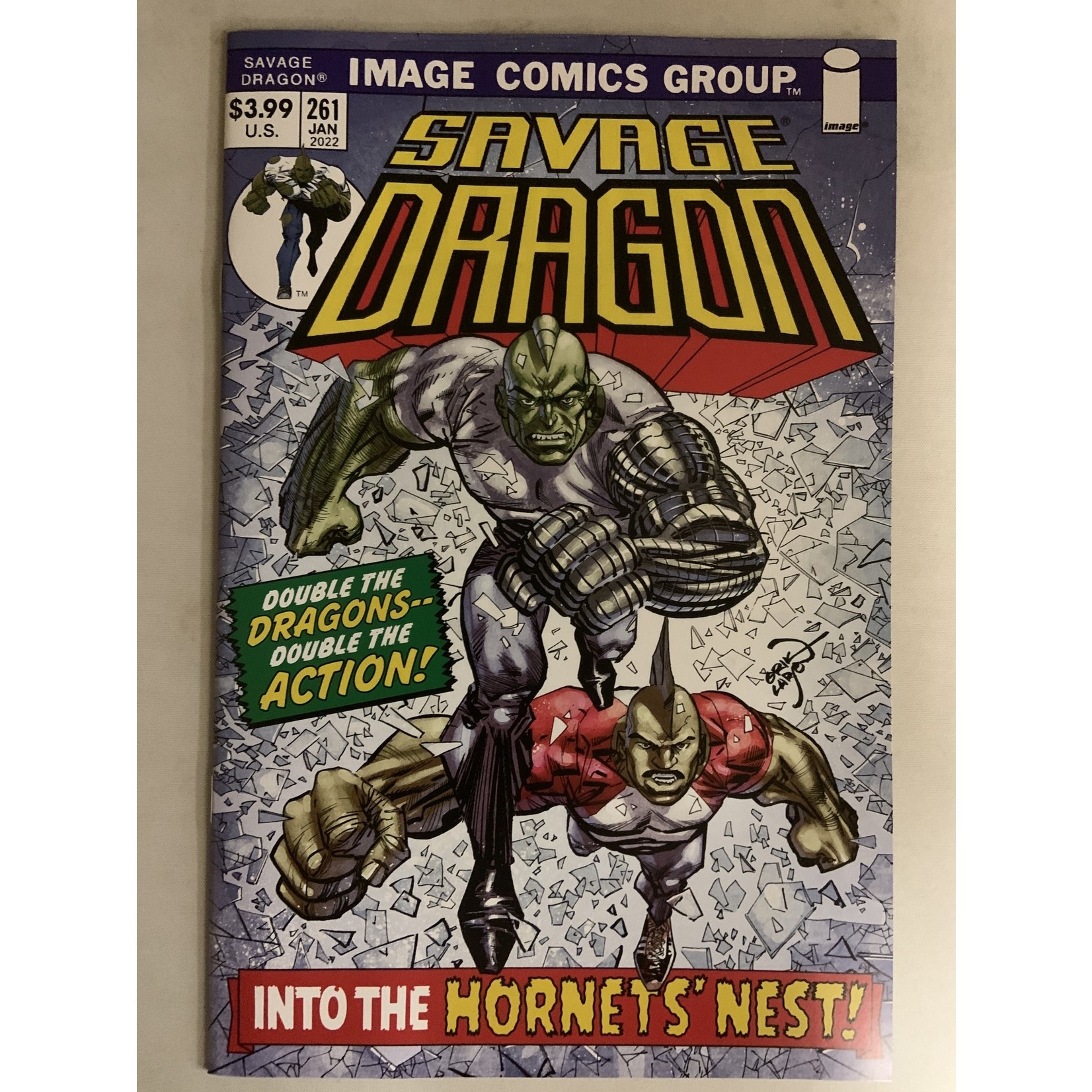IMAGE COMICS Savage Dragon 2021 #261 Cvr A Larsen (Mr)