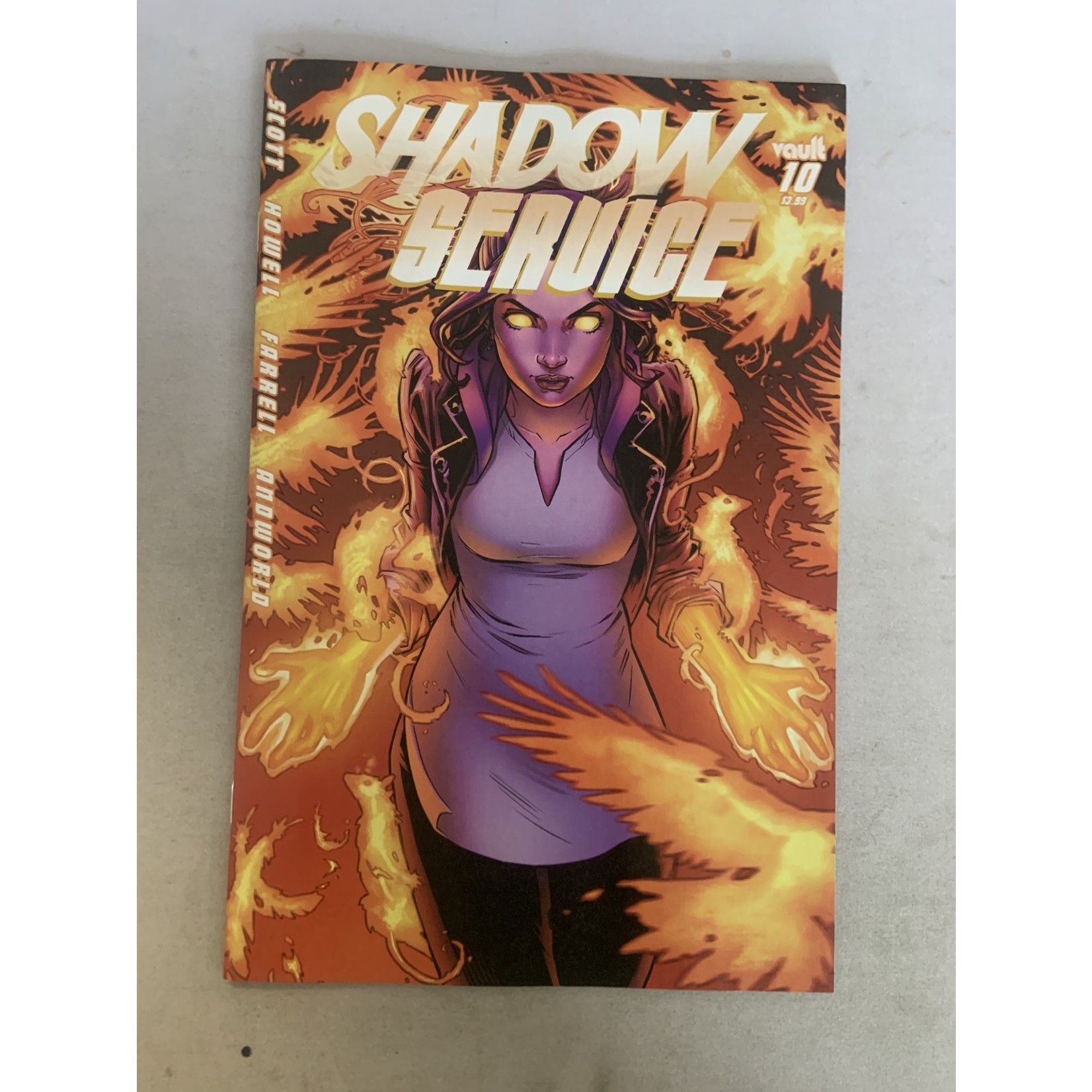 VAULT COMICS Shadow Service 2020 #10 Cvr B Isaacs