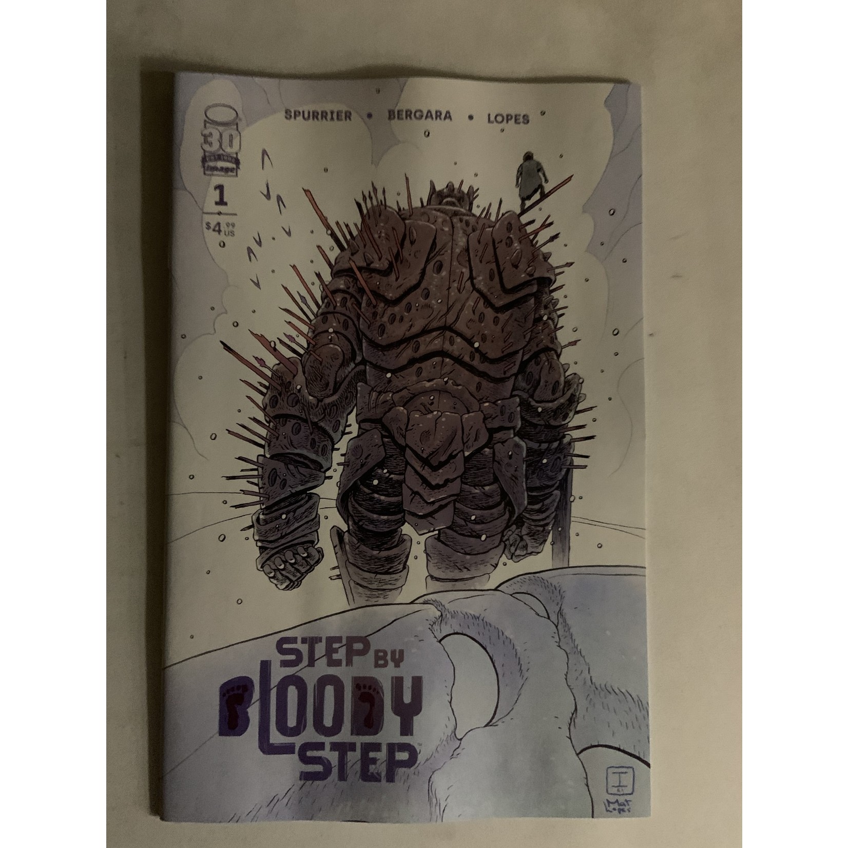 IMAGE COMICS Step By Bloody Step 2022 #1 (Of 4) Cvr B Bertram