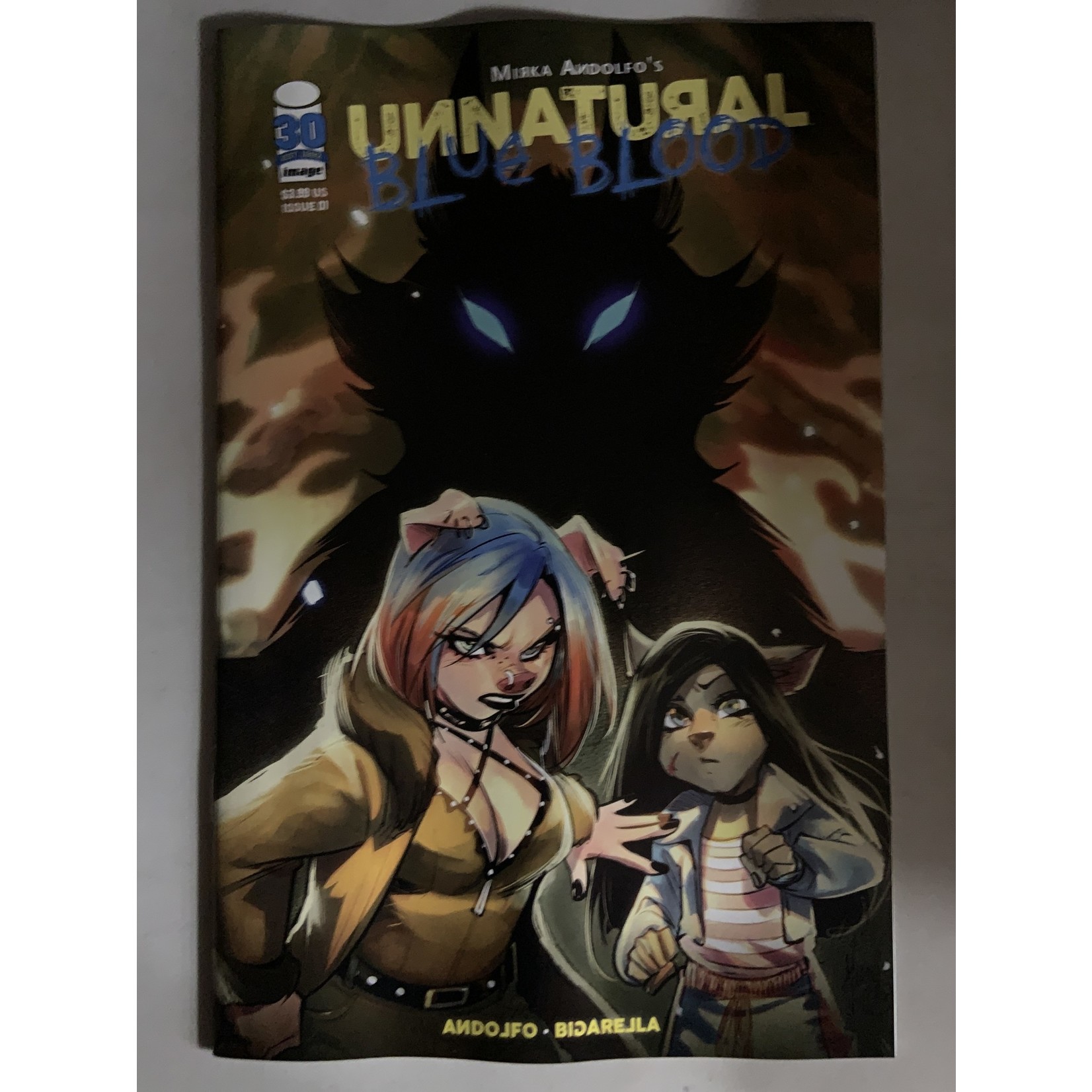 IMAGE COMICS Unnatural Blue Blood 2022 #1 (Of 10) Cvr A Andolfo (Mr)