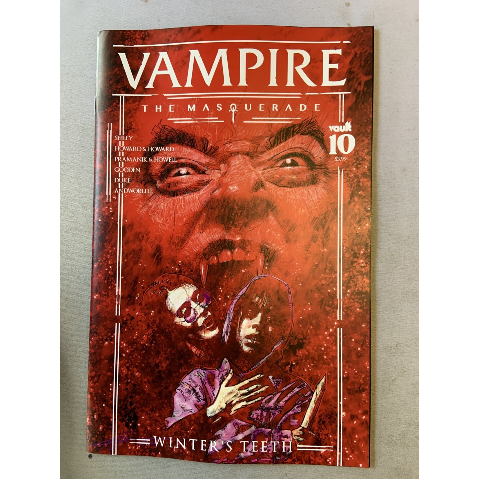 VAULT COMICS Vampire The Masquerade 2020 #10