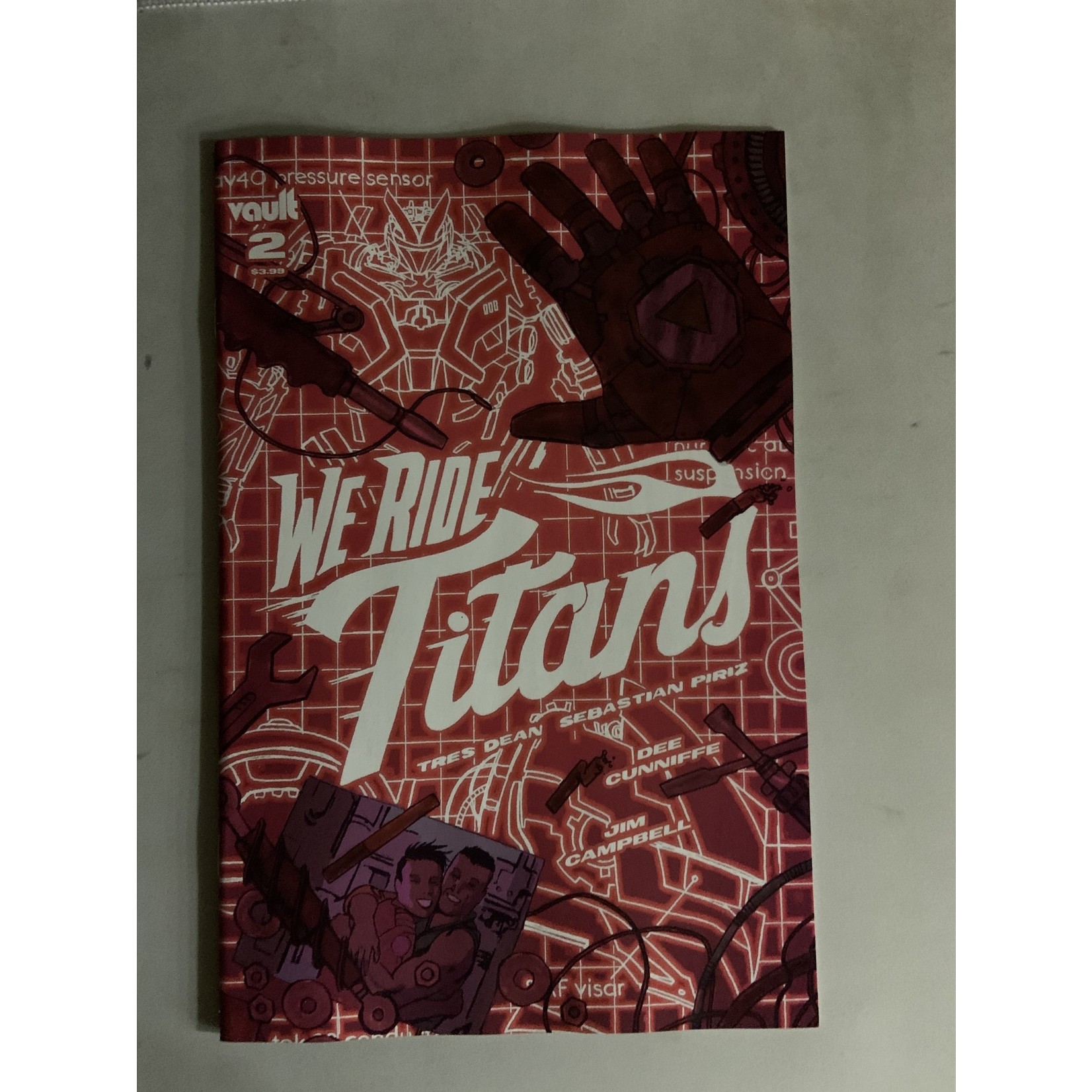 VAULT COMICS We Ride Titans 2022 #2 Cvr B Hixson