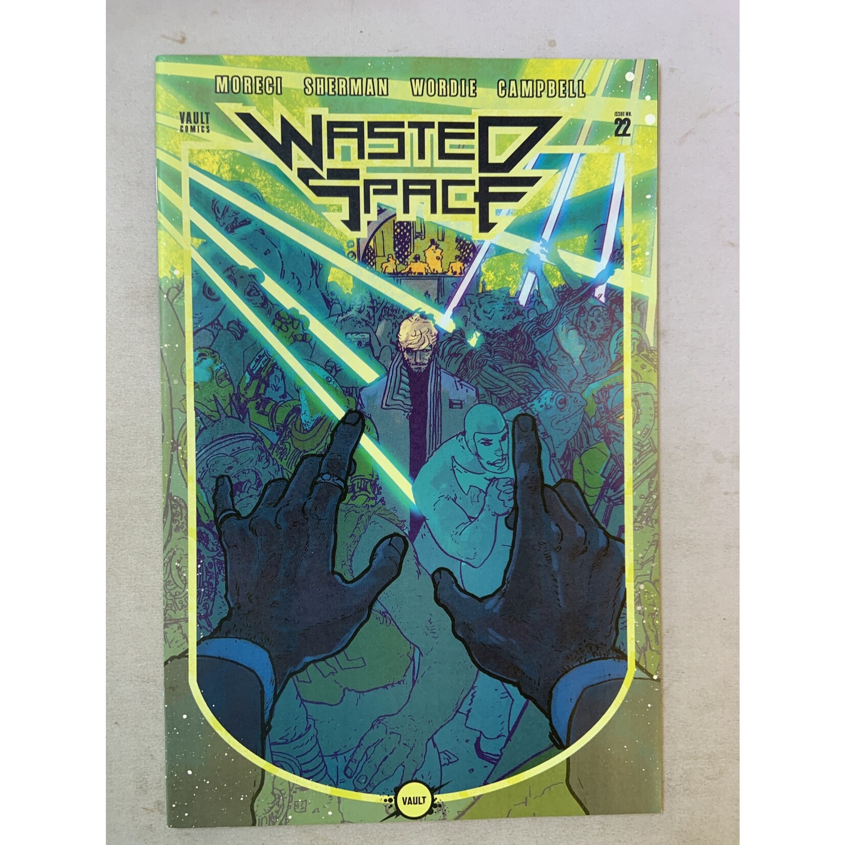 VAULT COMICS Wasted Space 2021 #22 Cvr A Sherman (Mr)