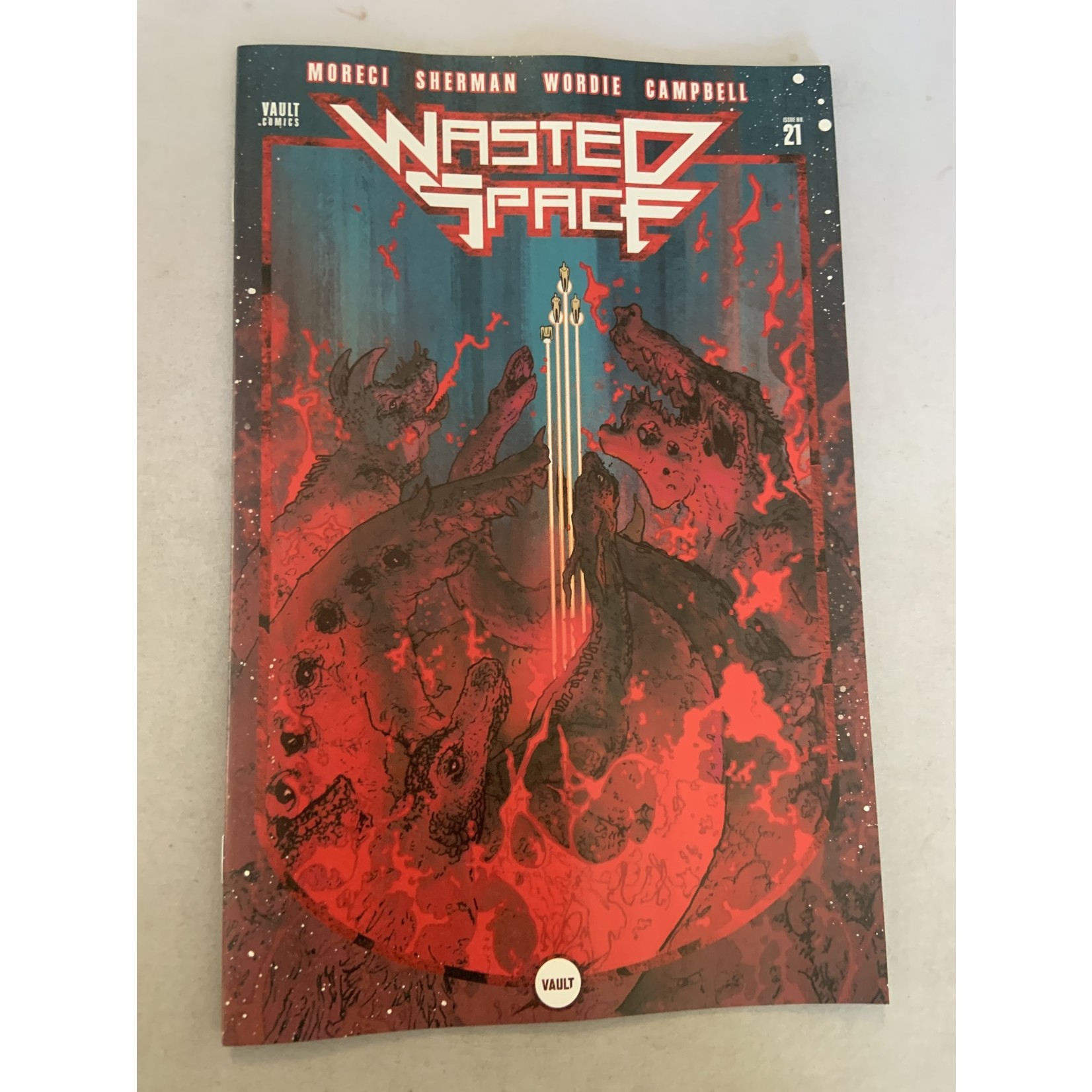 VAULT COMICS Wasted Space 2021 #21 Cvr A Sherman (Mr)