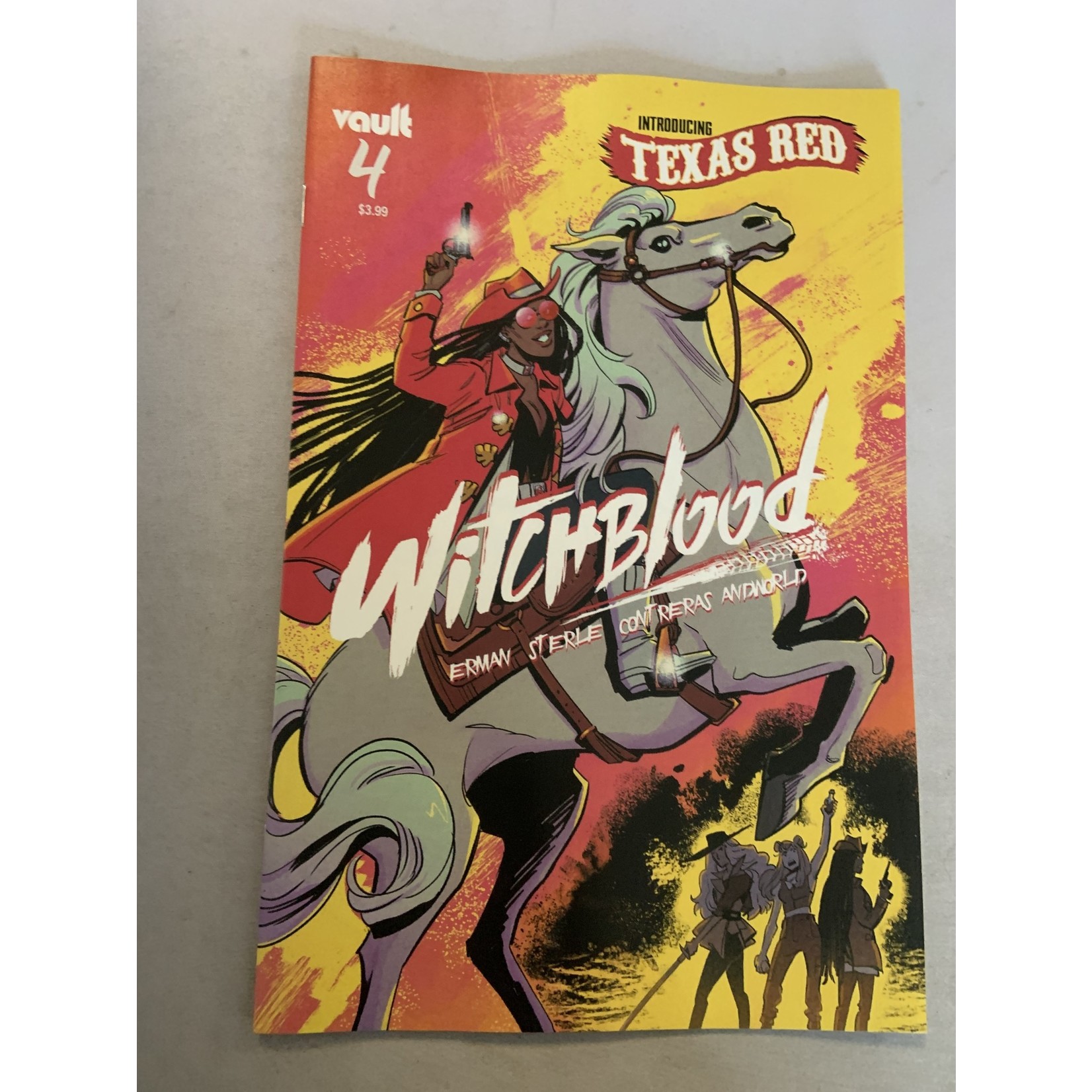 VAULT COMICS Witchblood 2021 #4 Cvr A Sterle