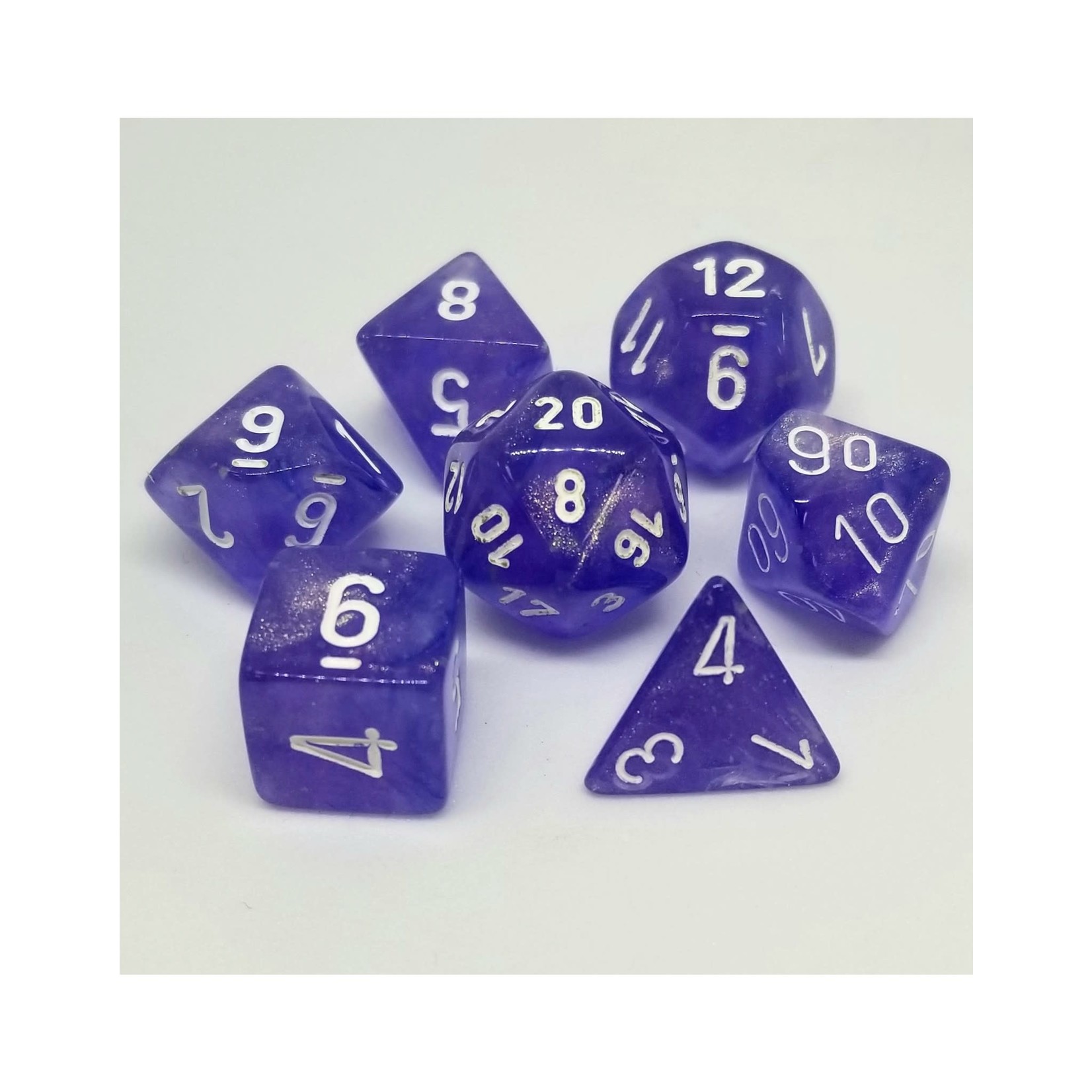 Chessex CHX 7ct Borealis 27407 Purple/white