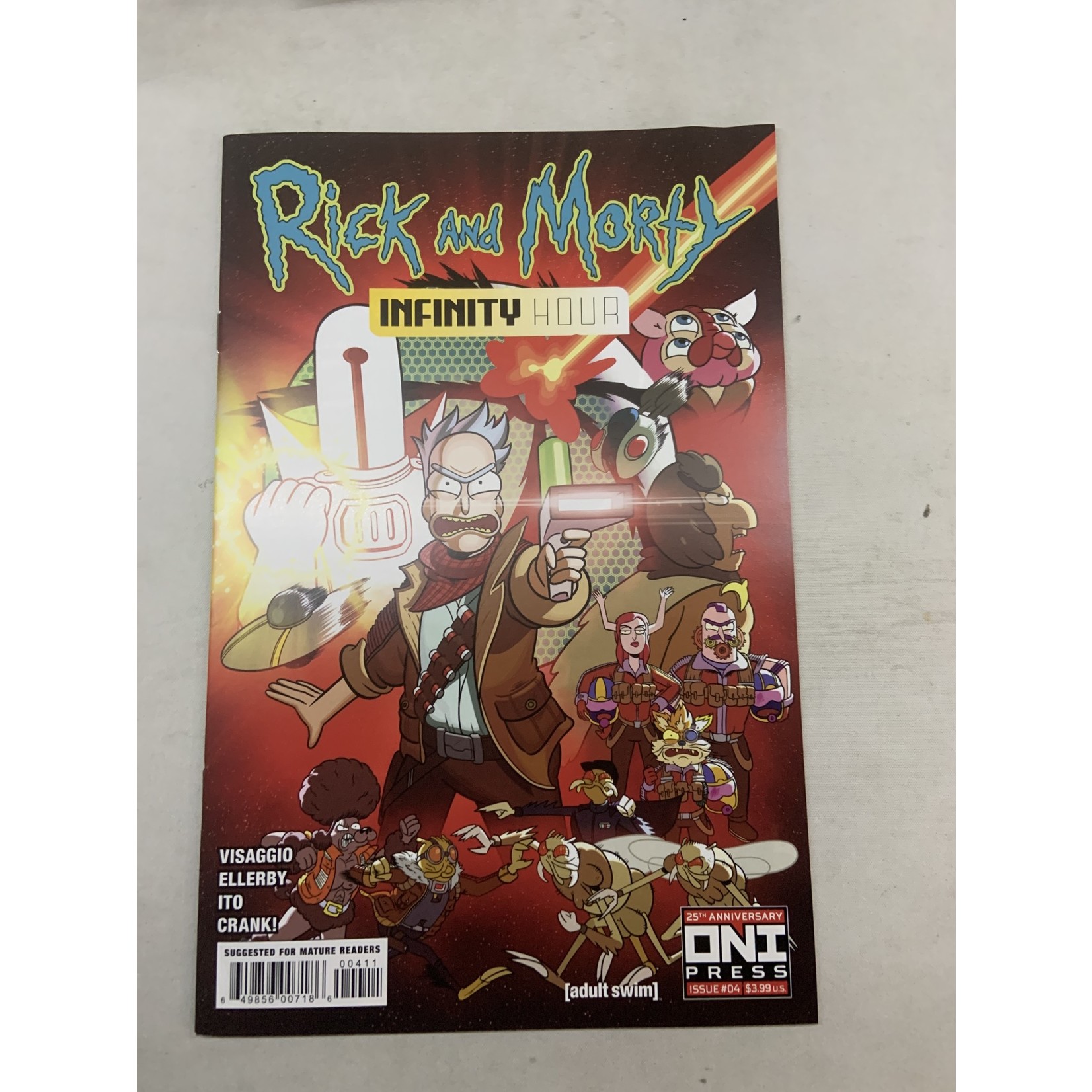 ONI PRESS INC. Rick And Morty Infinity Hour 2022 #4 Cvr A Ito Bent Corner
