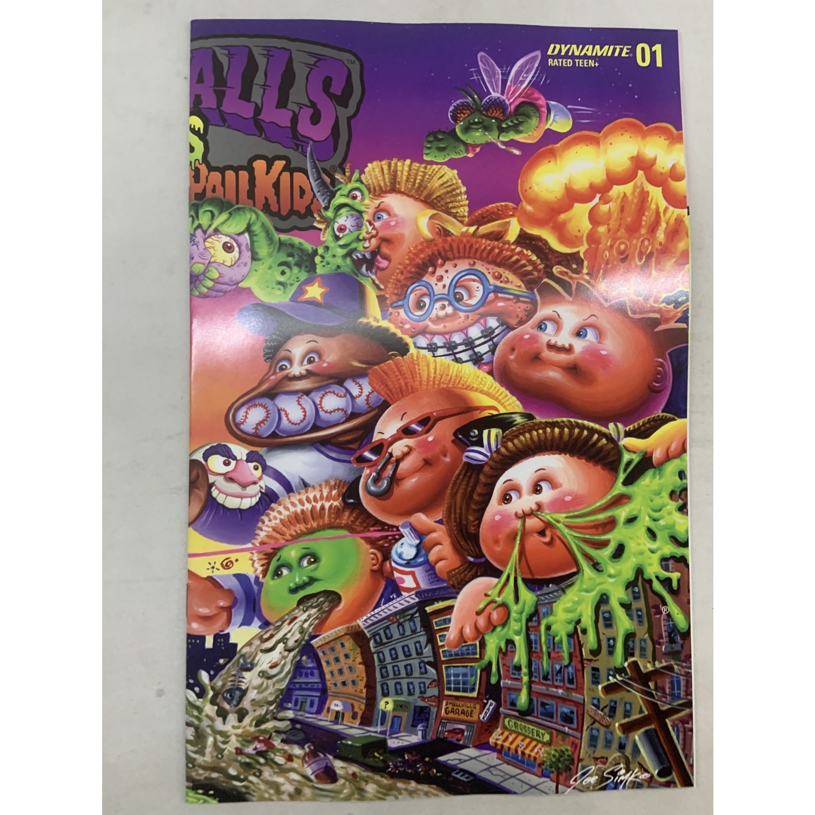 DYNAMITE Madballs Vs Garbage Pail Kids 2022 #1 Cvr E 10 Copy Incv Simko &