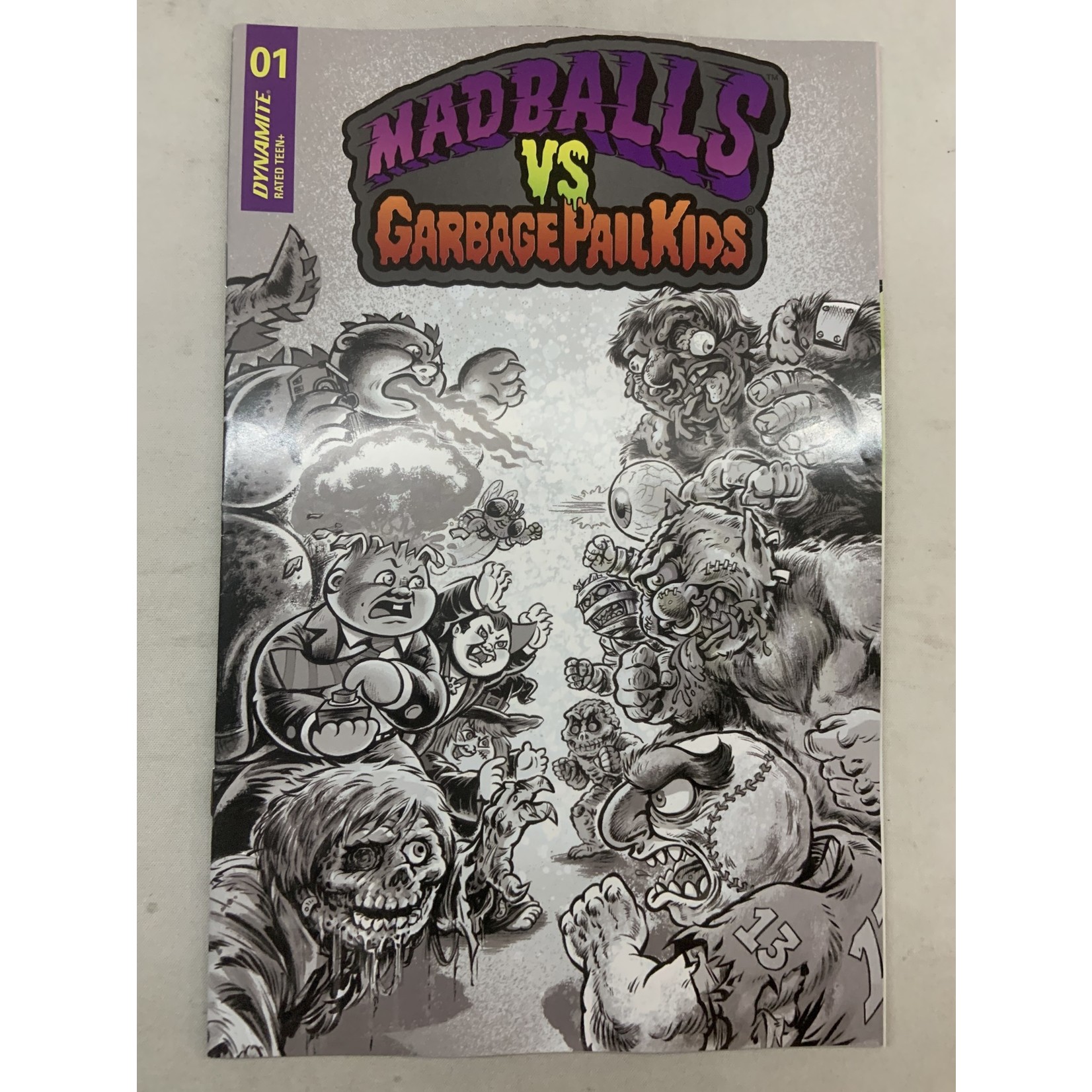 DYNAMITE Madballs Vs Garbage Pail Kids 2022 #1 Cvr F 20 Copy Incv Crosby B