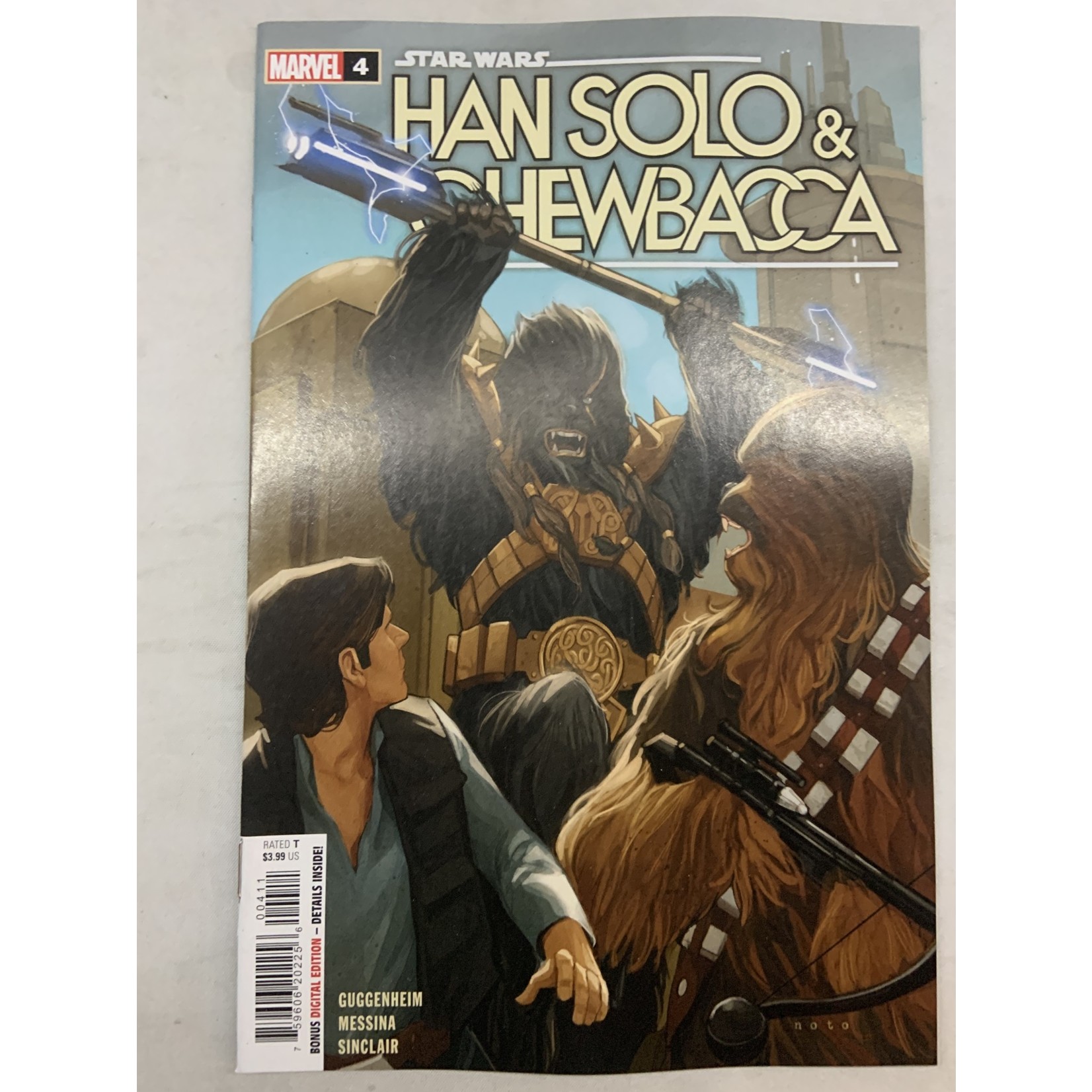 Marvel Comics Star Wars han Solo & Chewbacca 2022 #4A