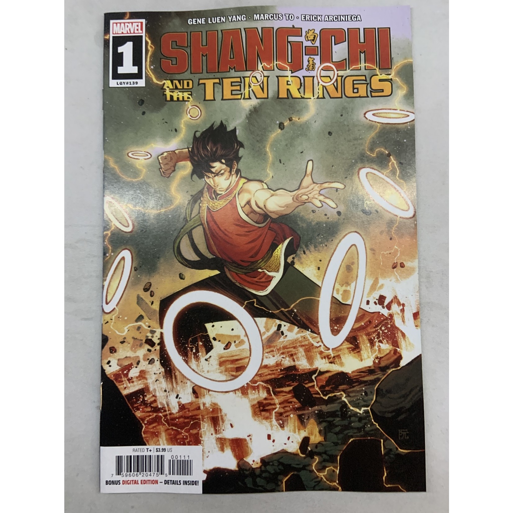 Marvel Comics Shang-Chi and the Ten Rings 2022 #1A