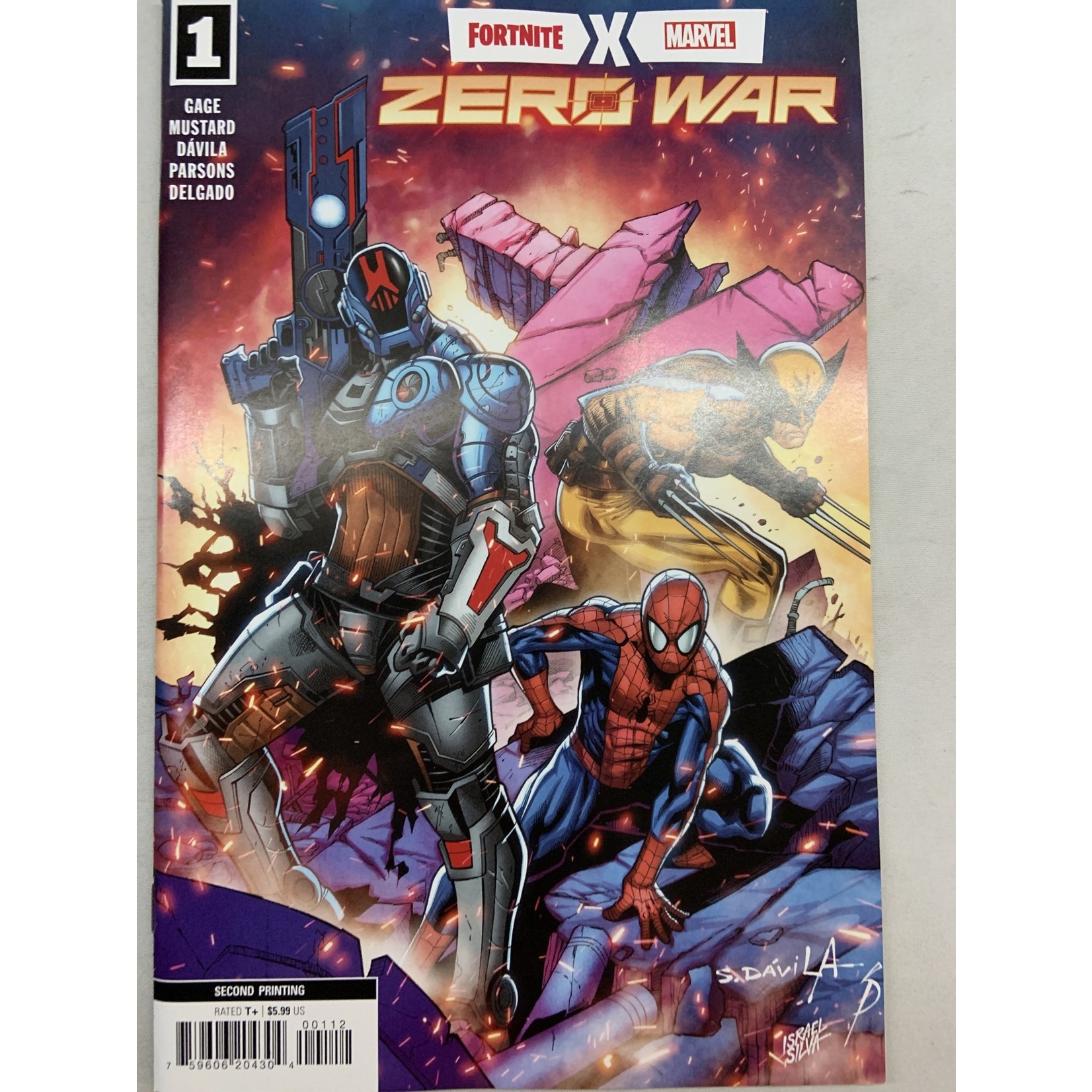 Marvel Comics Fortnight Zero War 2022 #1A Second Printing