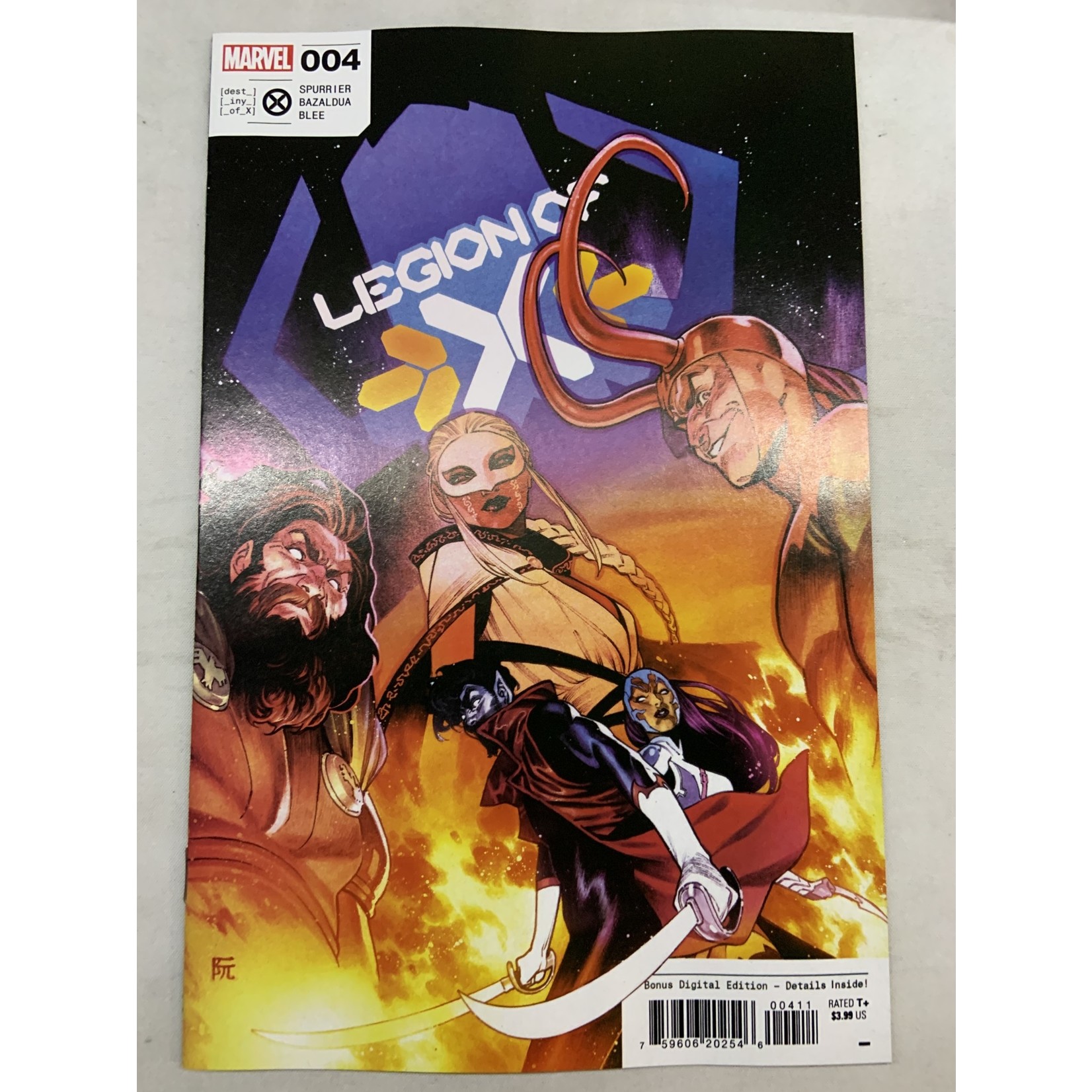 Marvel Comics Legion of X 2022 #4A