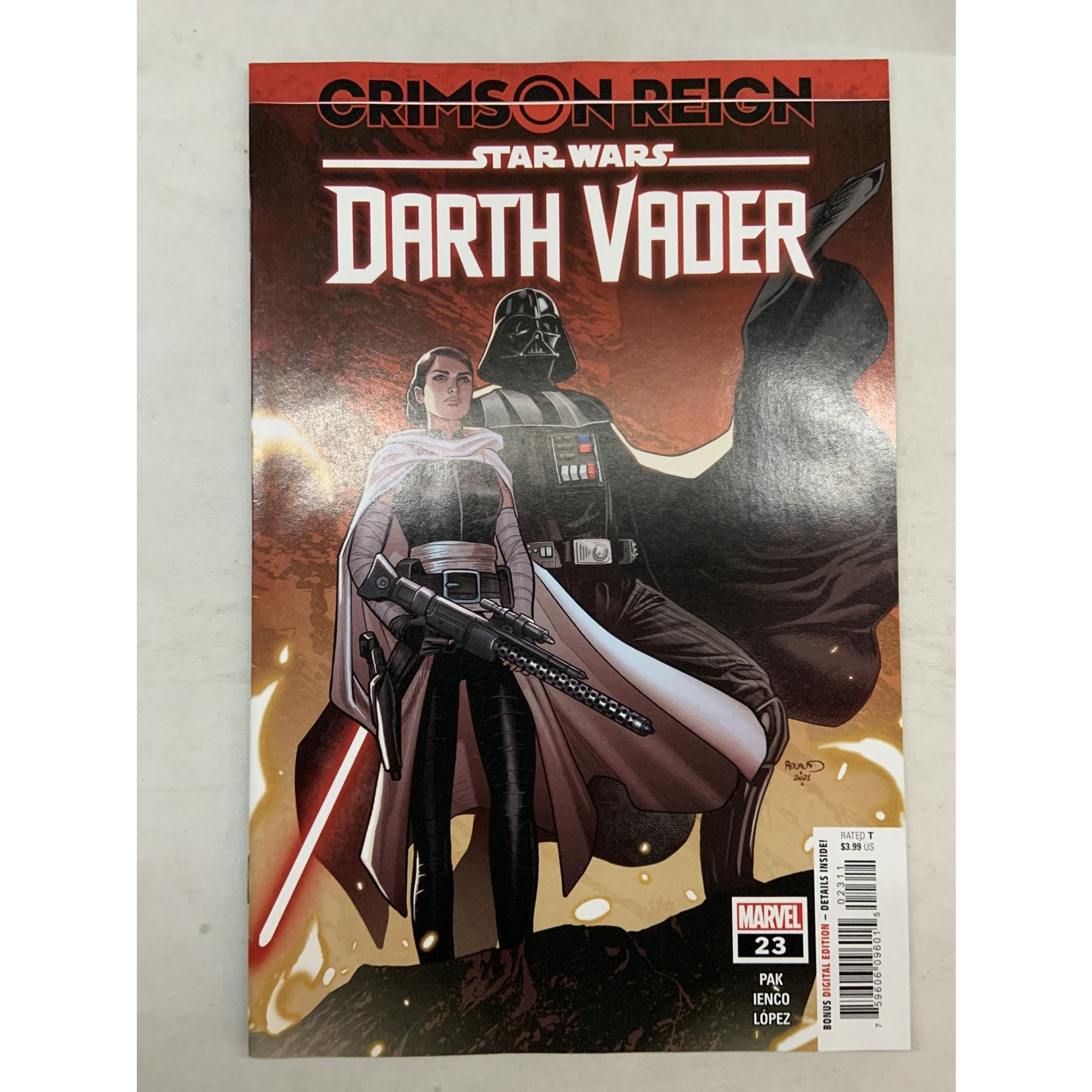 Marvel Comics Star Wars Darth Vader 2020 #23A