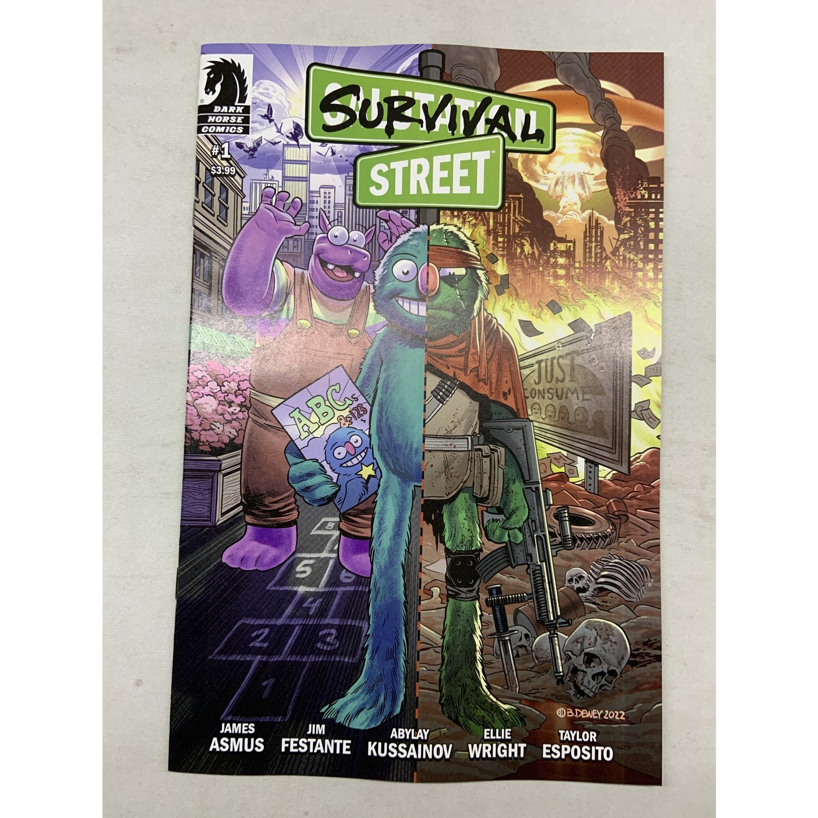 DARK HORSE COMICS Survival Street 2022 #1 (Of 4) Cvr B Dewey