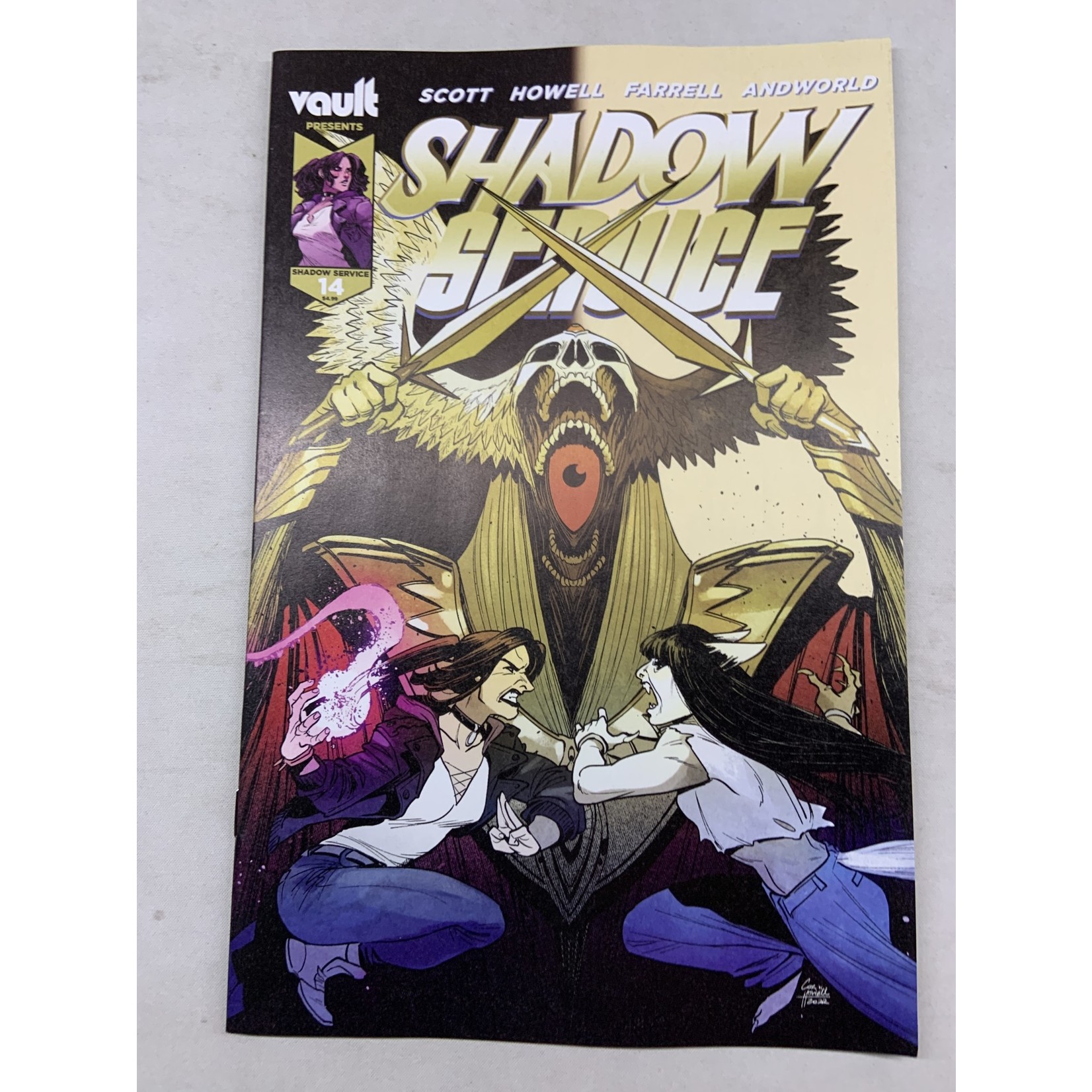 VAULT COMICS Shadow Service 2020 #14 Cvr A Howell