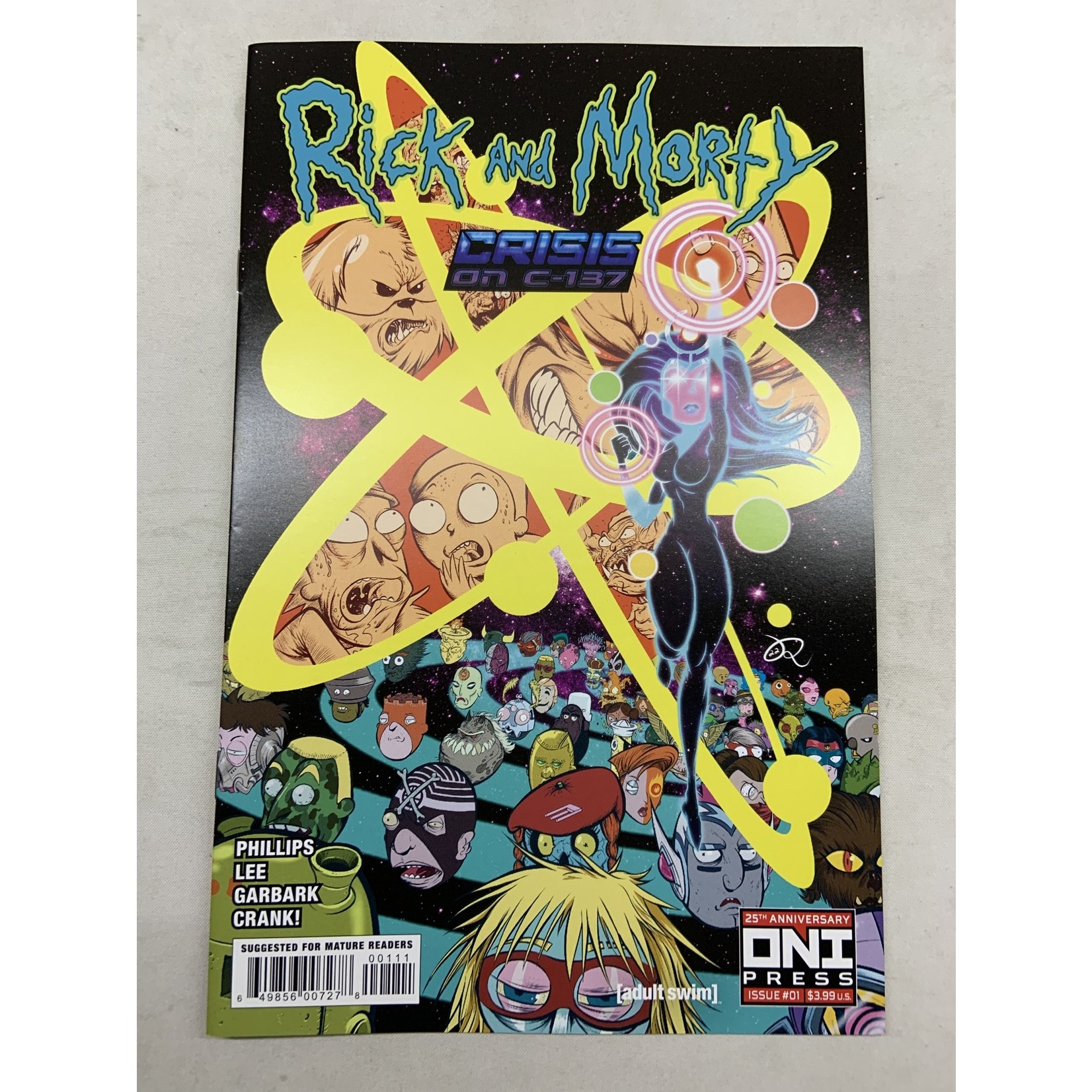 ONI PRESS INC. Rick & Morty Crisis On C-137 2022 #1 Cvr A Lee