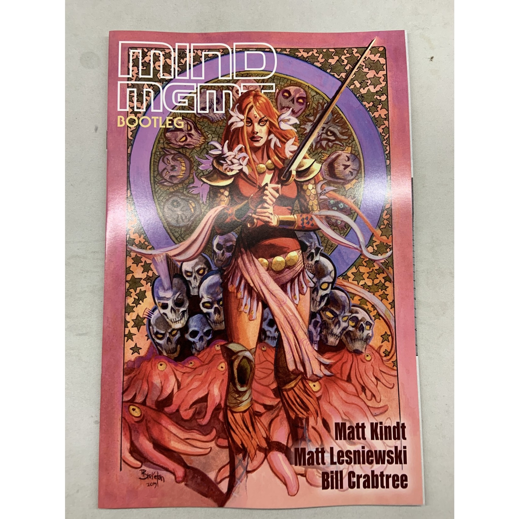 DARK HORSE COMICS Mind Mgmt Bootleg 2022 #2 (Of 4) Cvr B Brereton