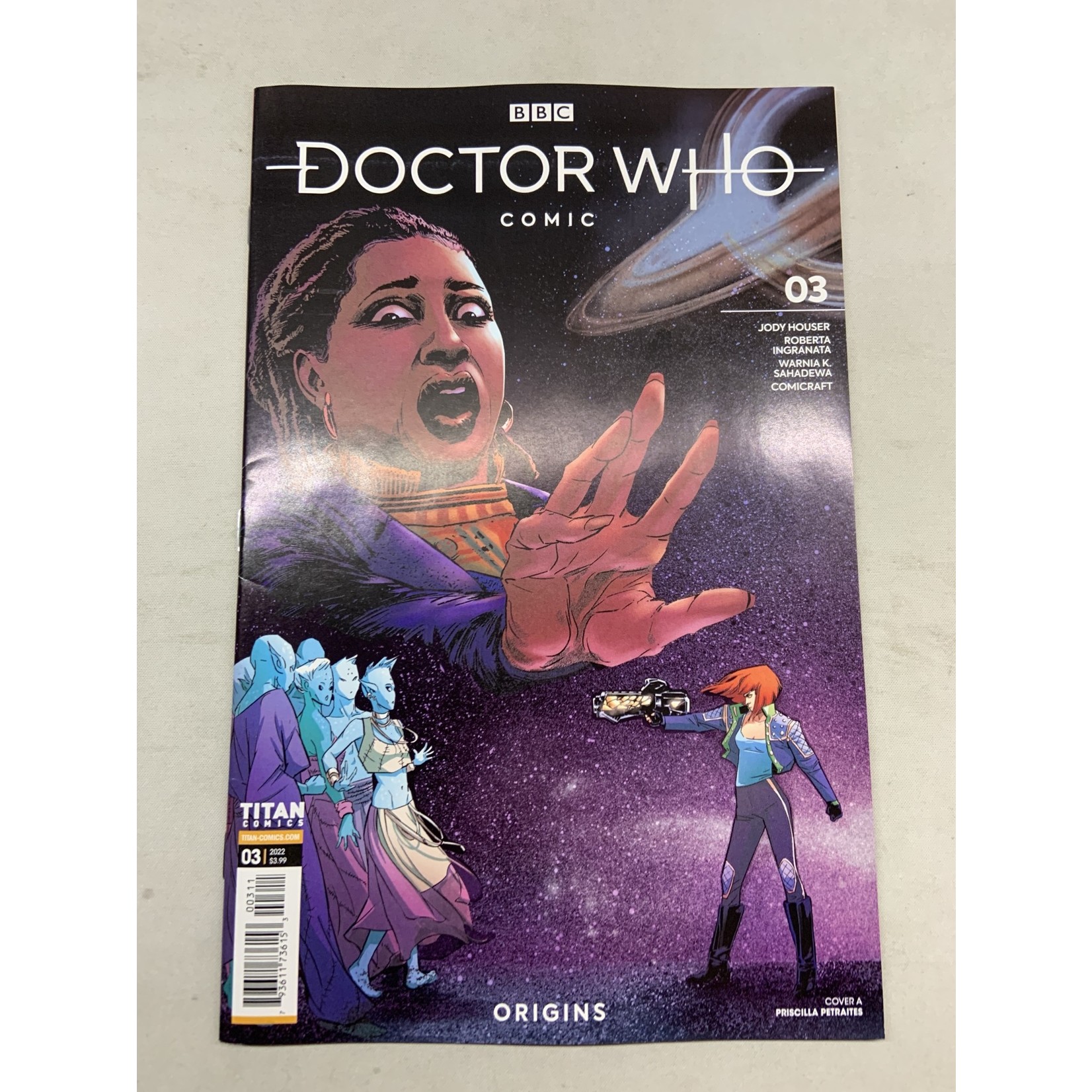 TITAN COMICS Doctor Who Origins 2022 #3 (Of 4) Cvr A Petraites