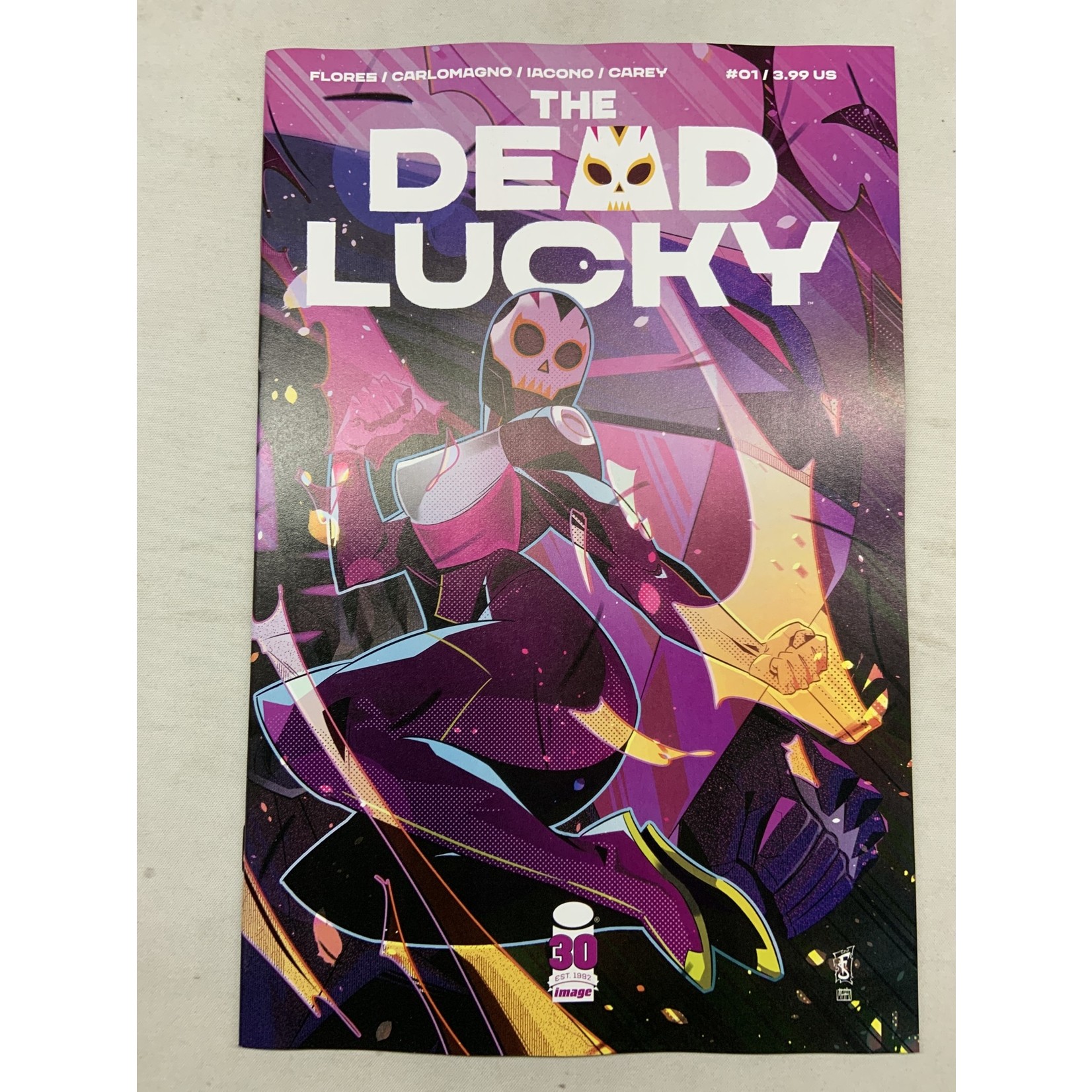 IMAGE COMICS The Dead Lucky 2022 #1 Cvr B Sabbatini & Mafuriah-Damaged