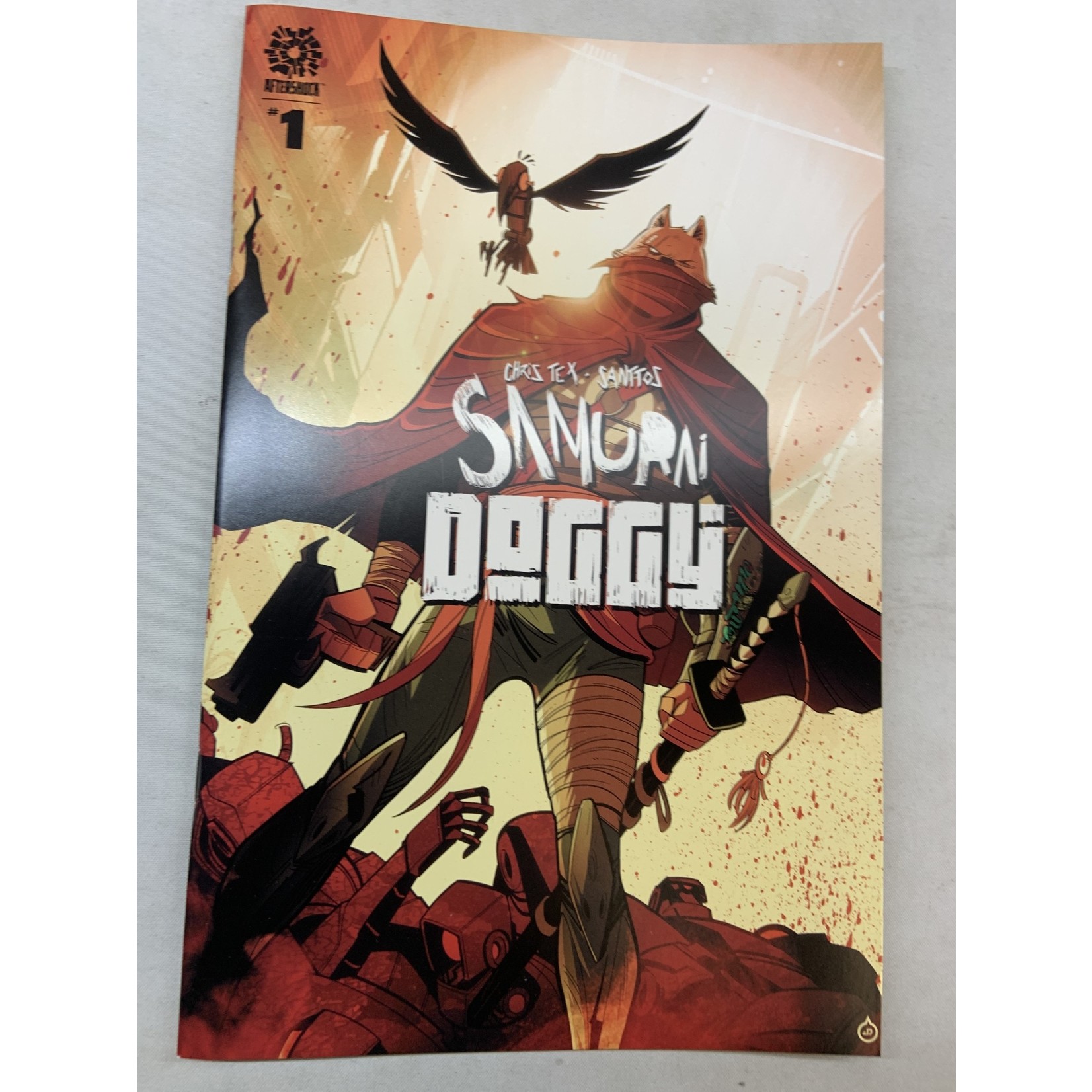 AFTERSHOCK COMICS Samurai Doggy 2022 #1 Cvr B 15 Copy Doe Incv