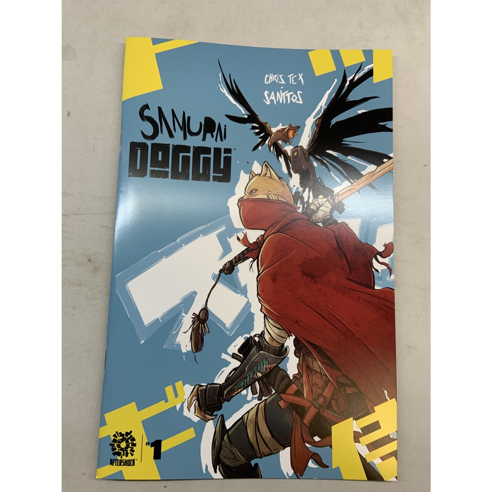 AFTERSHOCK COMICS Samurai Doggy 2022 #1 Cvr A Santtos