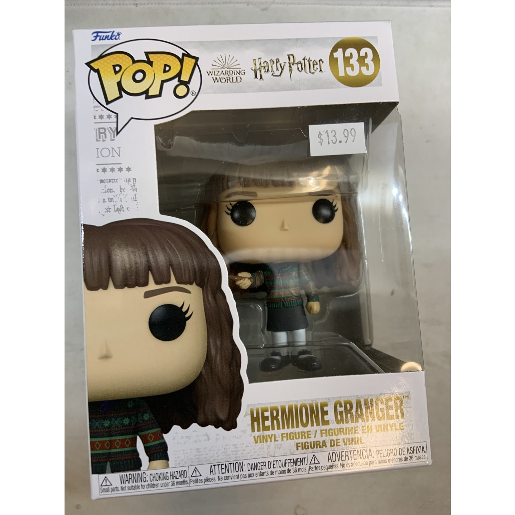 Funko Pop Hp Anniversary Hermione W/ Wand Vin Fig 133