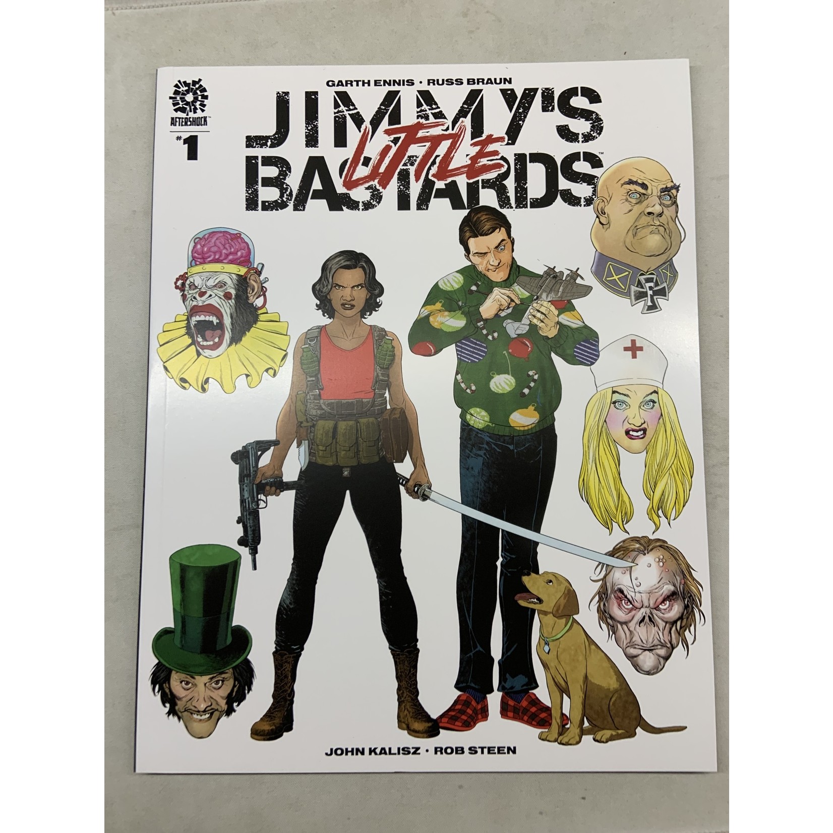AFTERSHOCK COMICS Jimmys Little Bastards 2022 #1 Cvr A Clarke