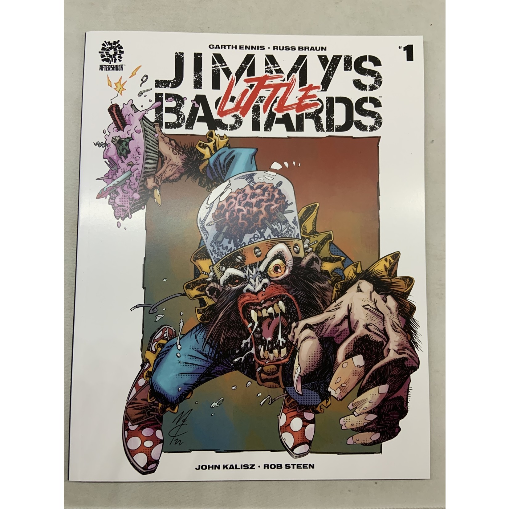 AFTERSHOCK COMICS Jimmys Little Bastards 2022 #1 Cvr B 15 Copy Mccrea Incv