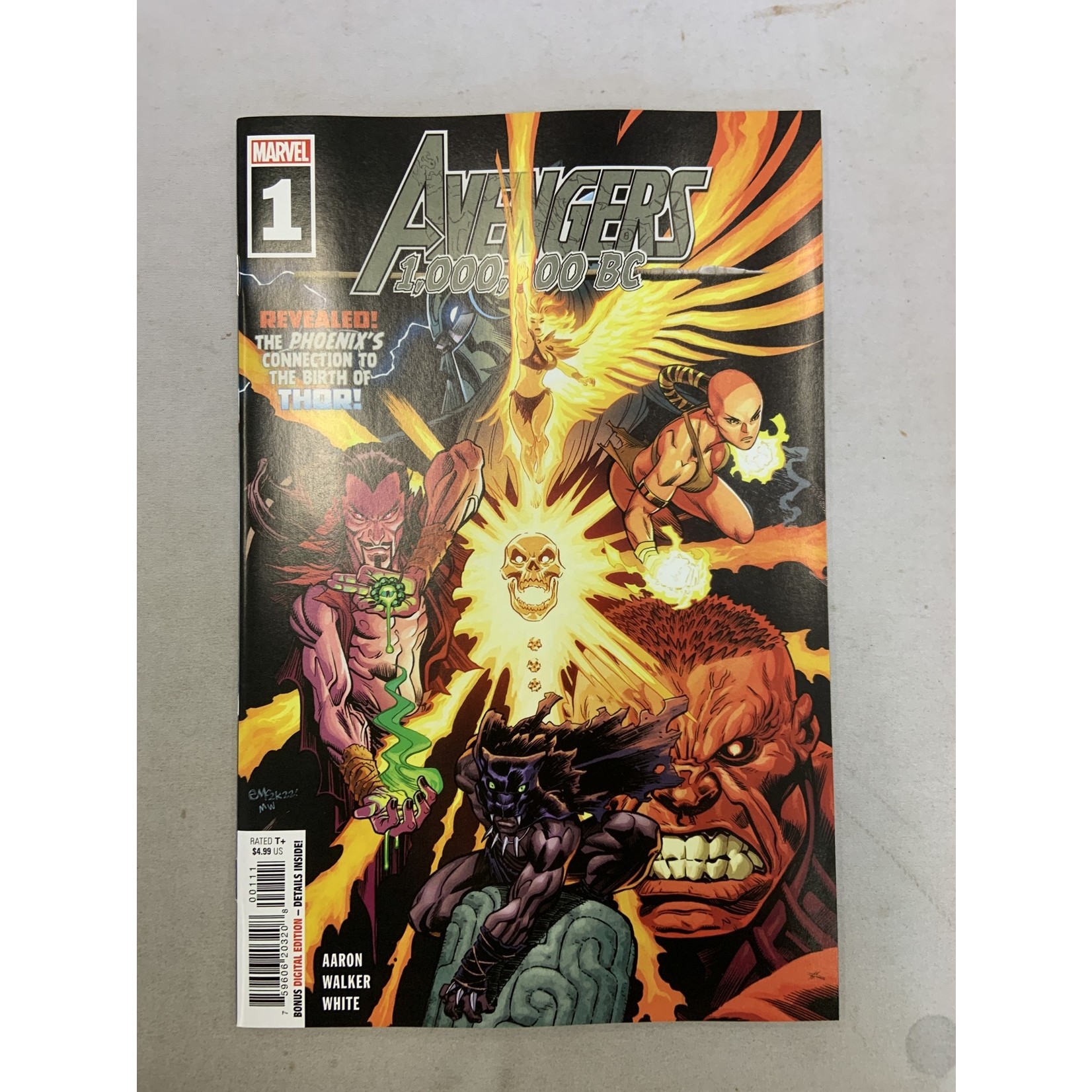 Marvel Comics Avengers 1,000,000 BC 2022 #1A