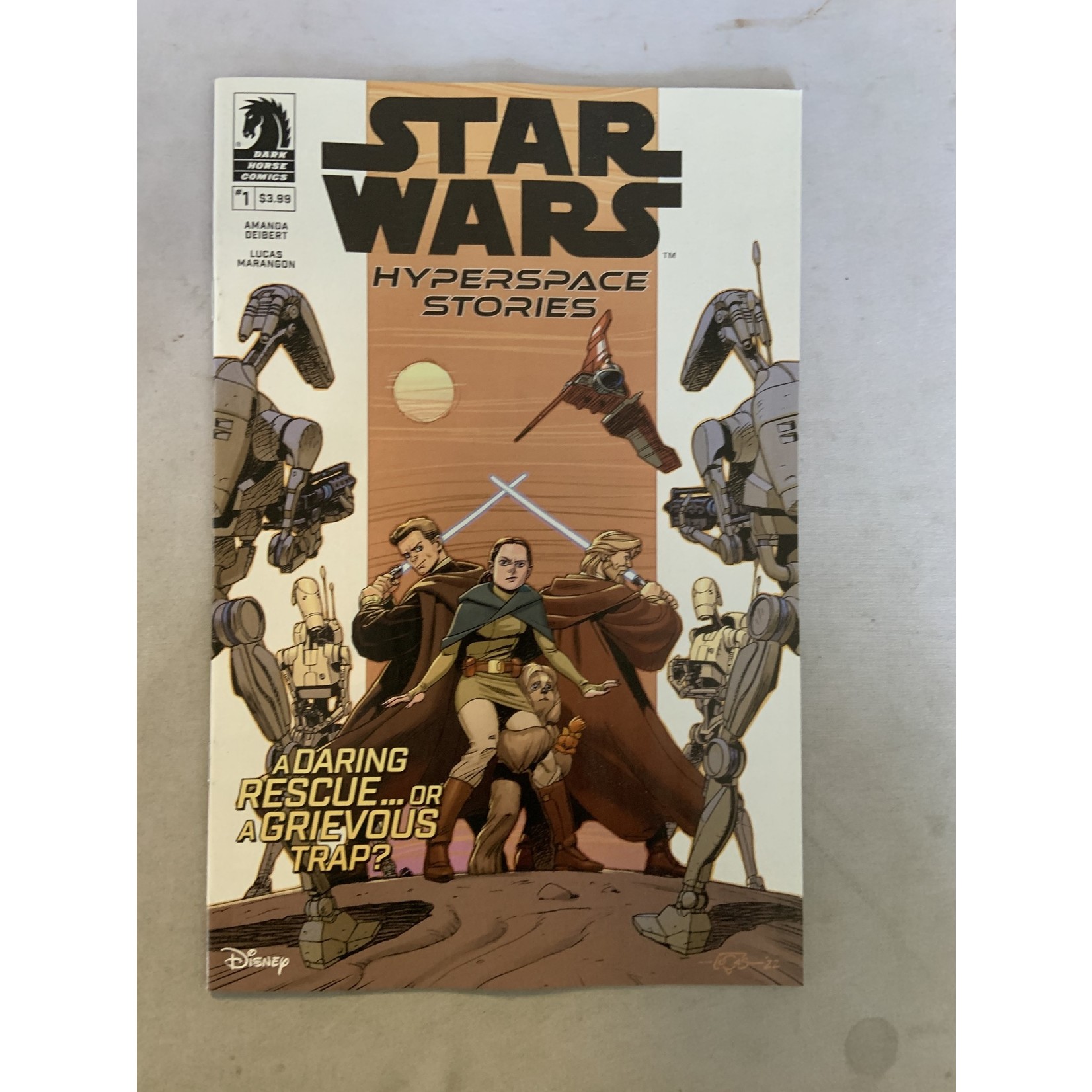DARK HORSE COMICS Star Wars Hyperspace Stories 2022 #1 (Of 12) Cvr A Marangon (C: 1