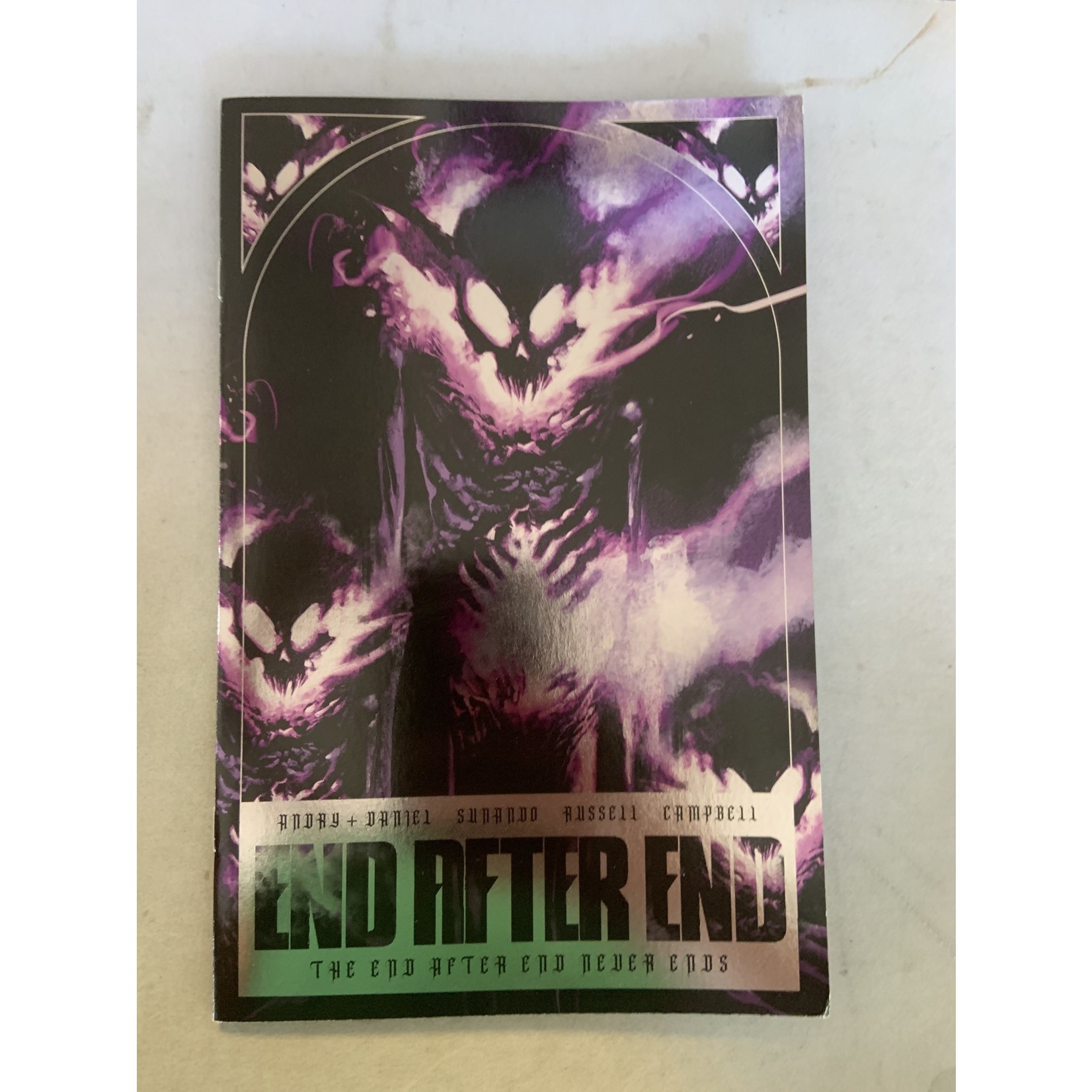 VAULT COMICS End After End 2022 #1 Cvr H 100 Copy Incv Alexander Foil-Bent Corner