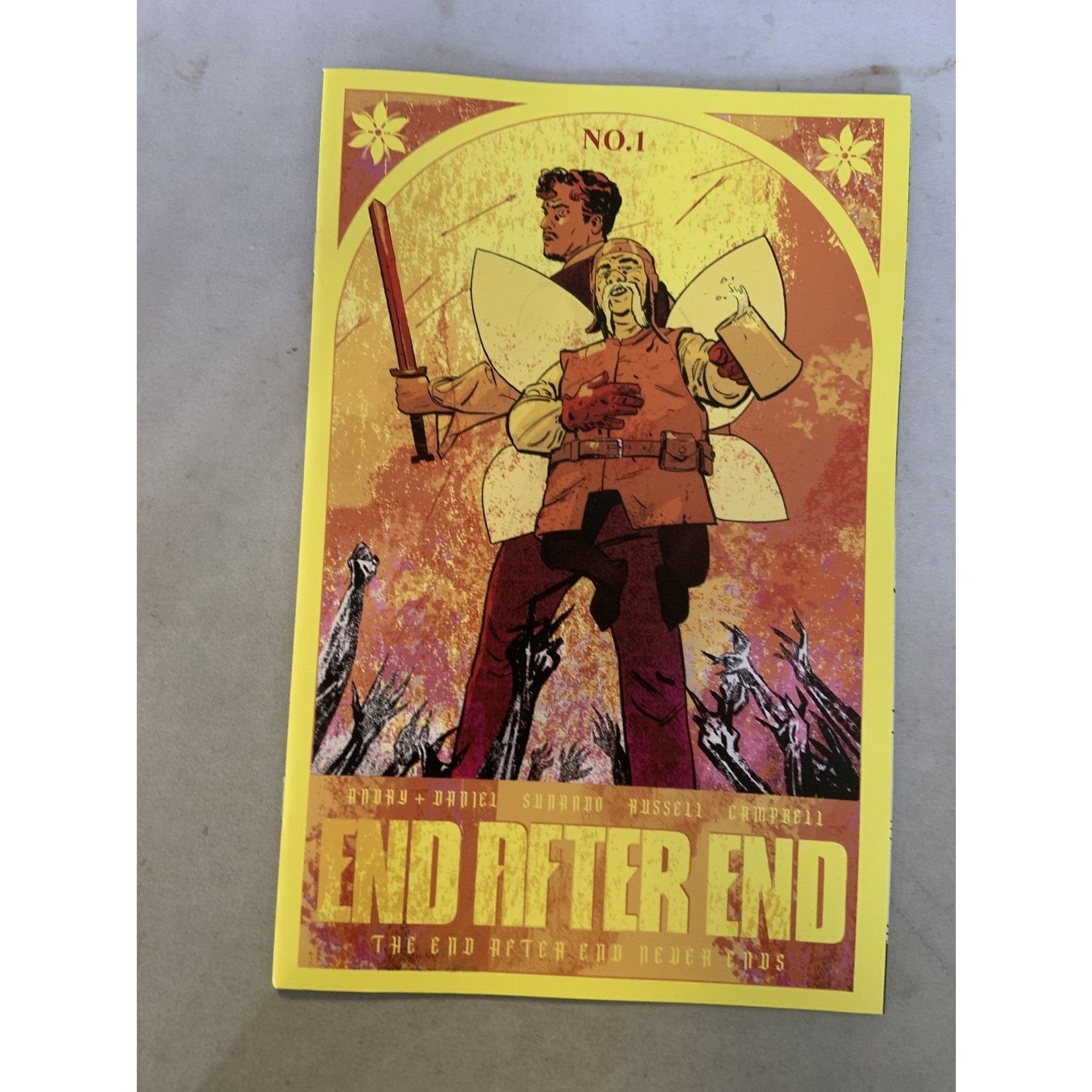 VAULT COMICS End After End 2022 #1 Cvr C 5 Copy Incv Phillips