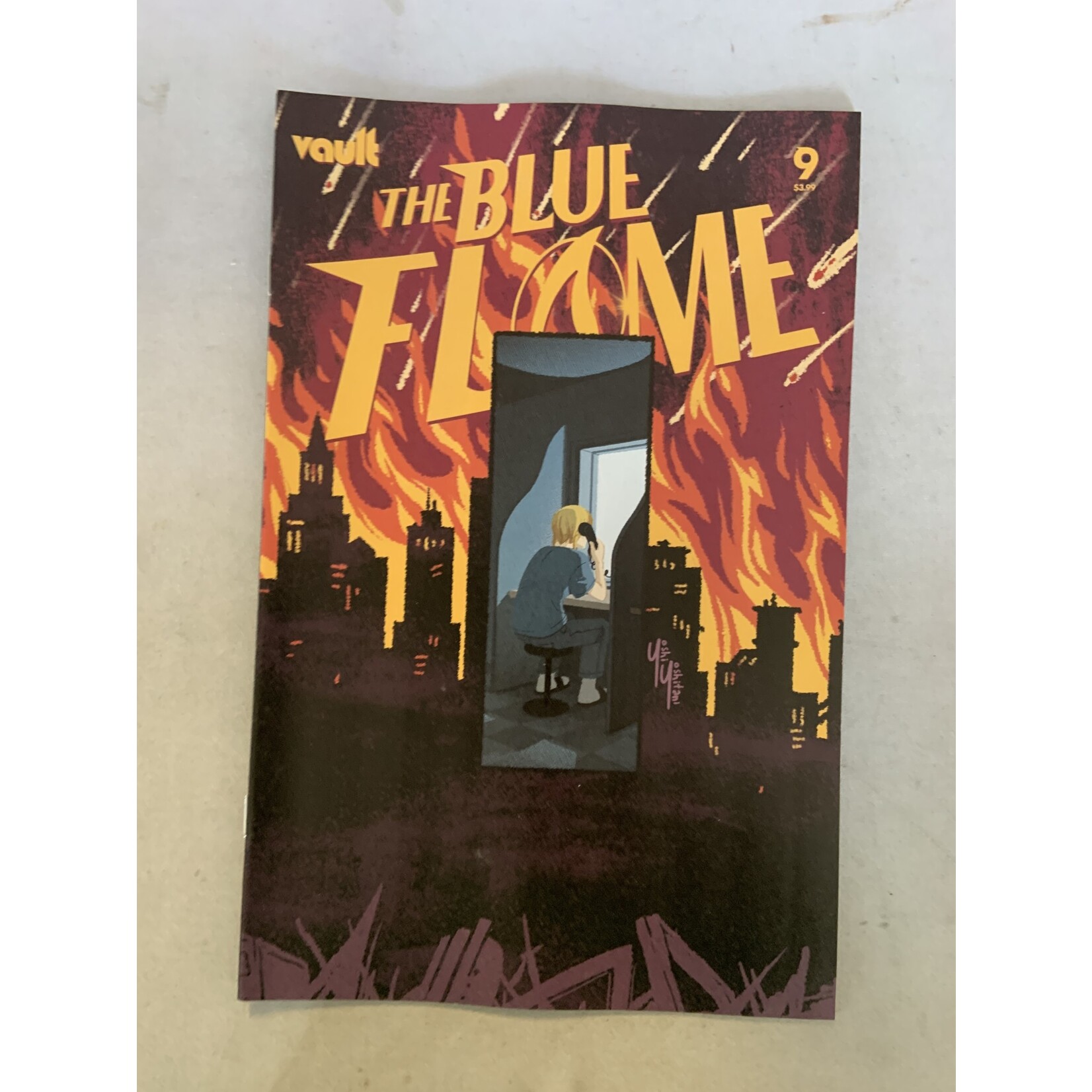 VAULT COMICS Blue Flame 2021 #9 Cvr B Yoshitani