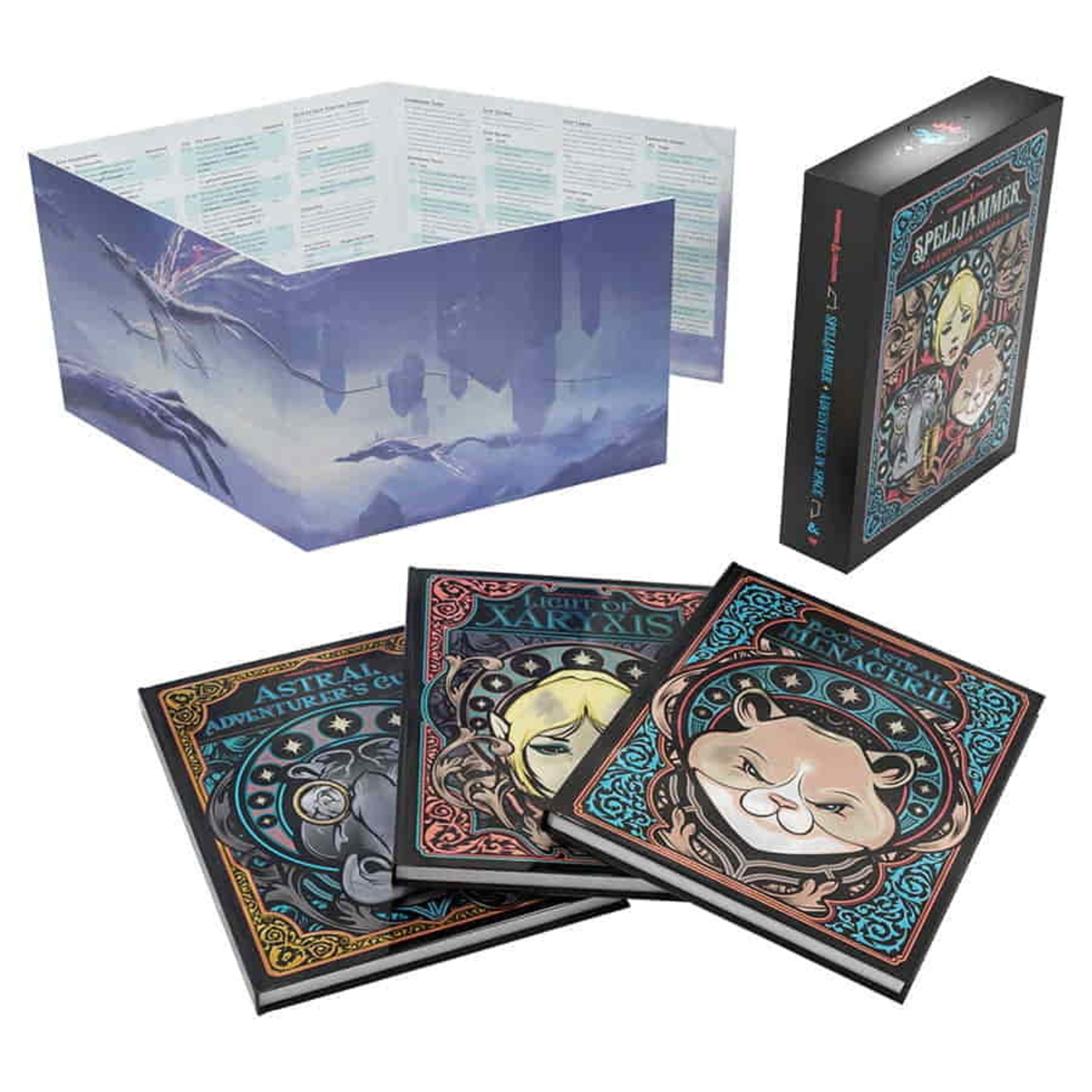 Wizards of the Coast D&D 5E  Spelljammer Alt Art Covers