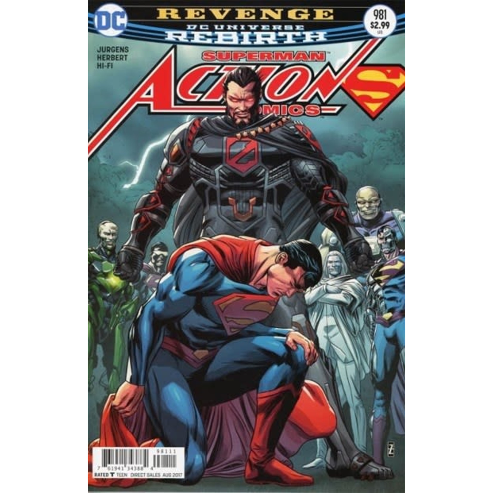 DC Comics Action Comics 2016 #981
