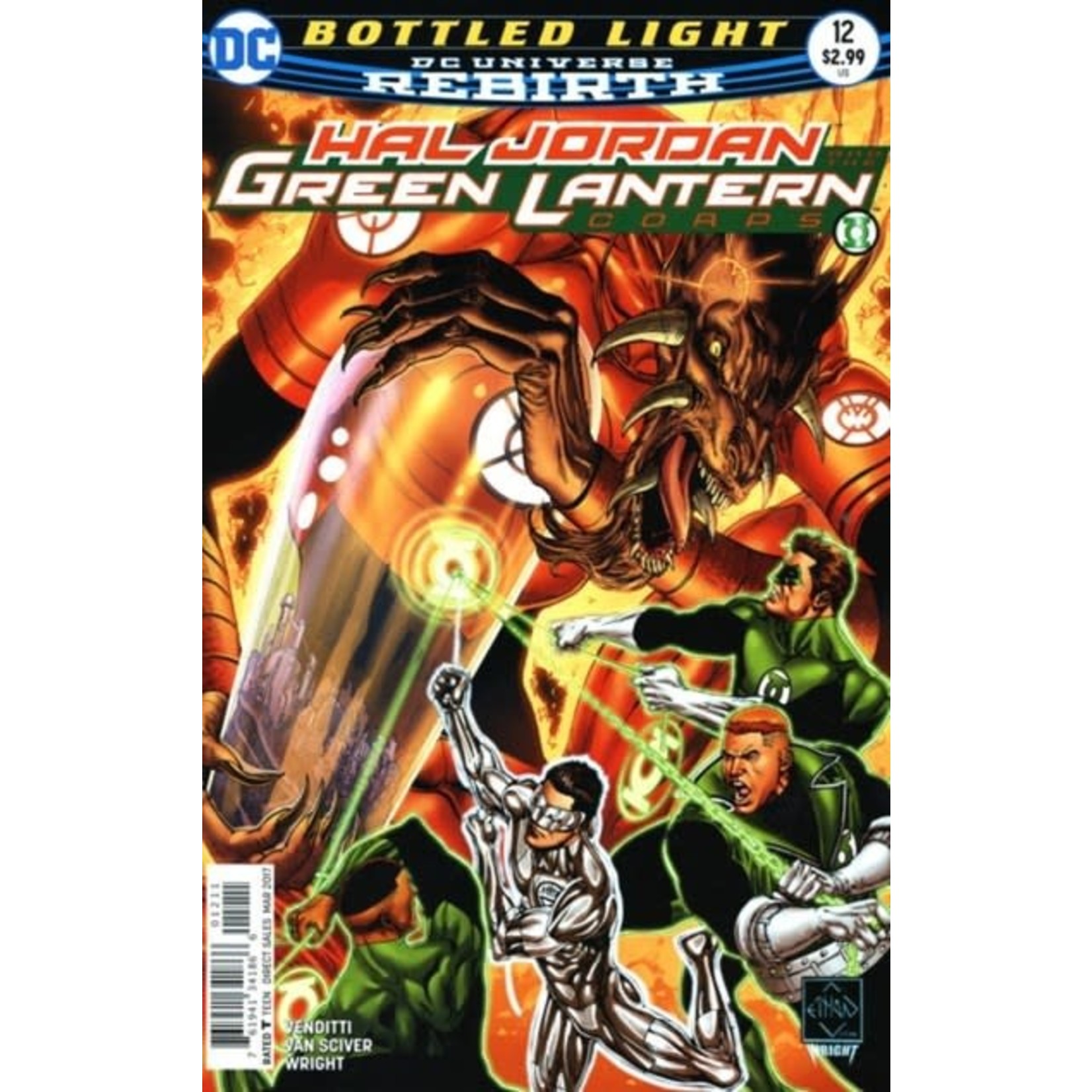 DC Comics Hal Jordan and the Green Lantern Corps 2016 #12