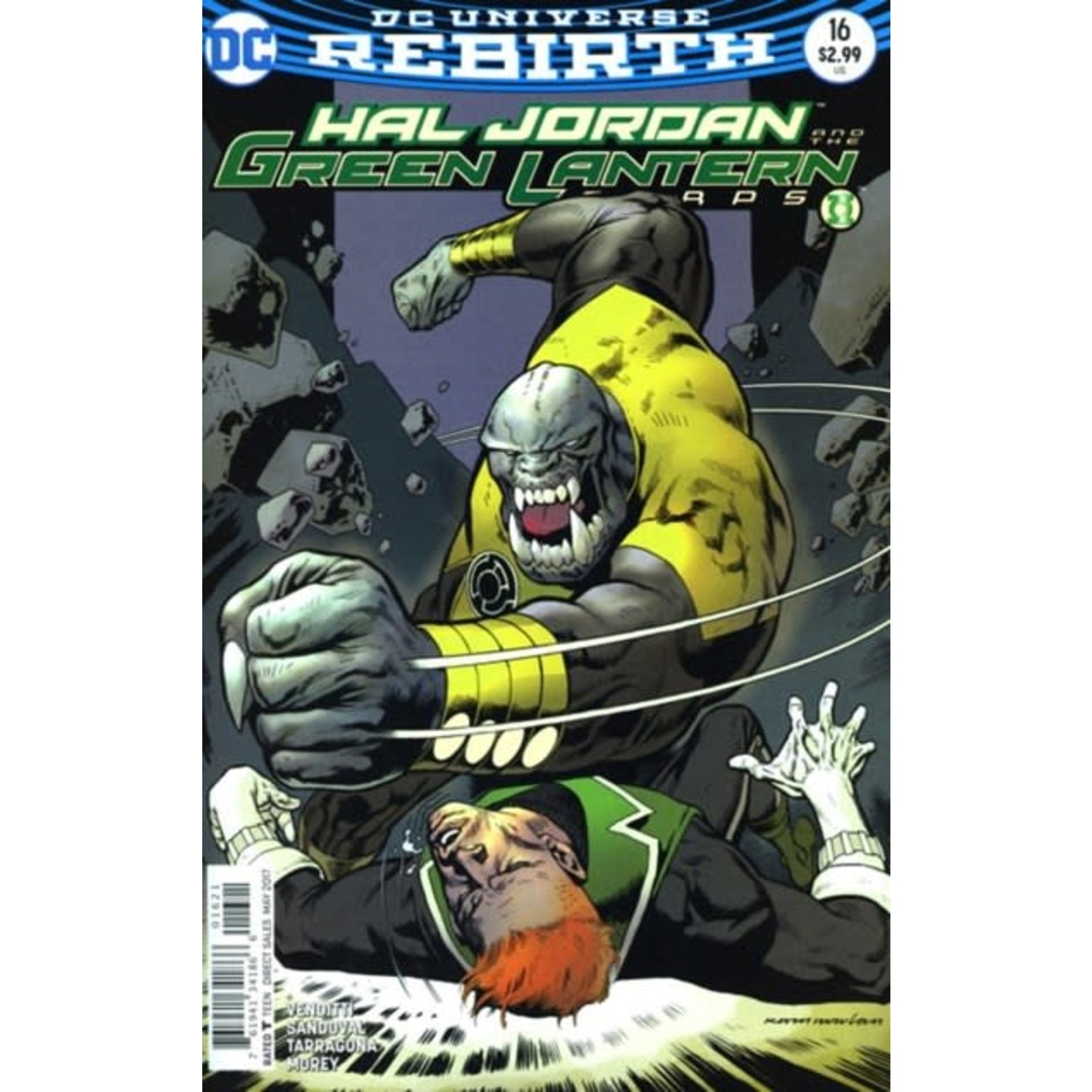 DC Comics Hal Jordan and the Green Lantern Corps 2016 #16