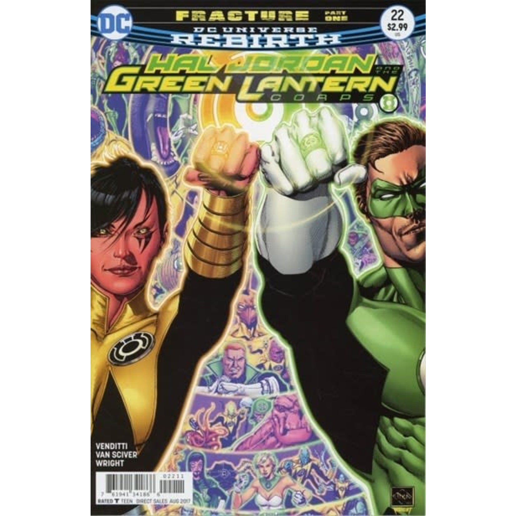 DC Comics Hal Jordan and the Green Lantern Corps 2016 #22