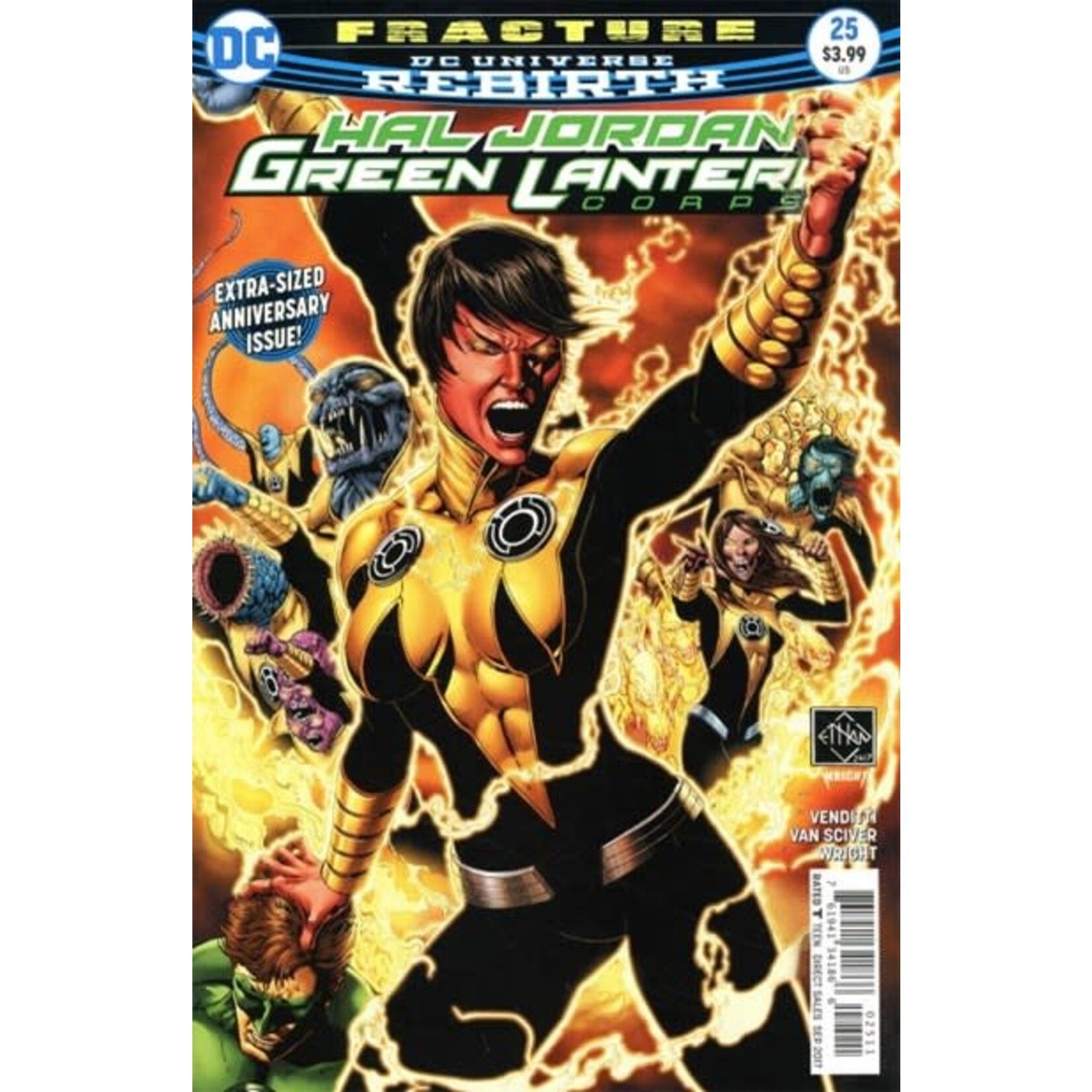 DC Comics Hal Jordan and the Green Lantern Corps 2016 #25