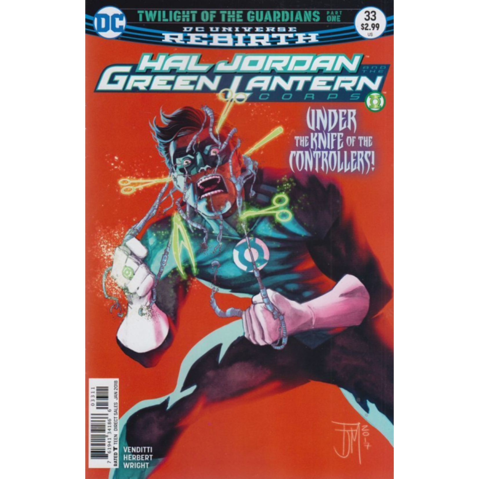 DC Comics Hal Jordan and the Green Lantern Corps 2016 #33