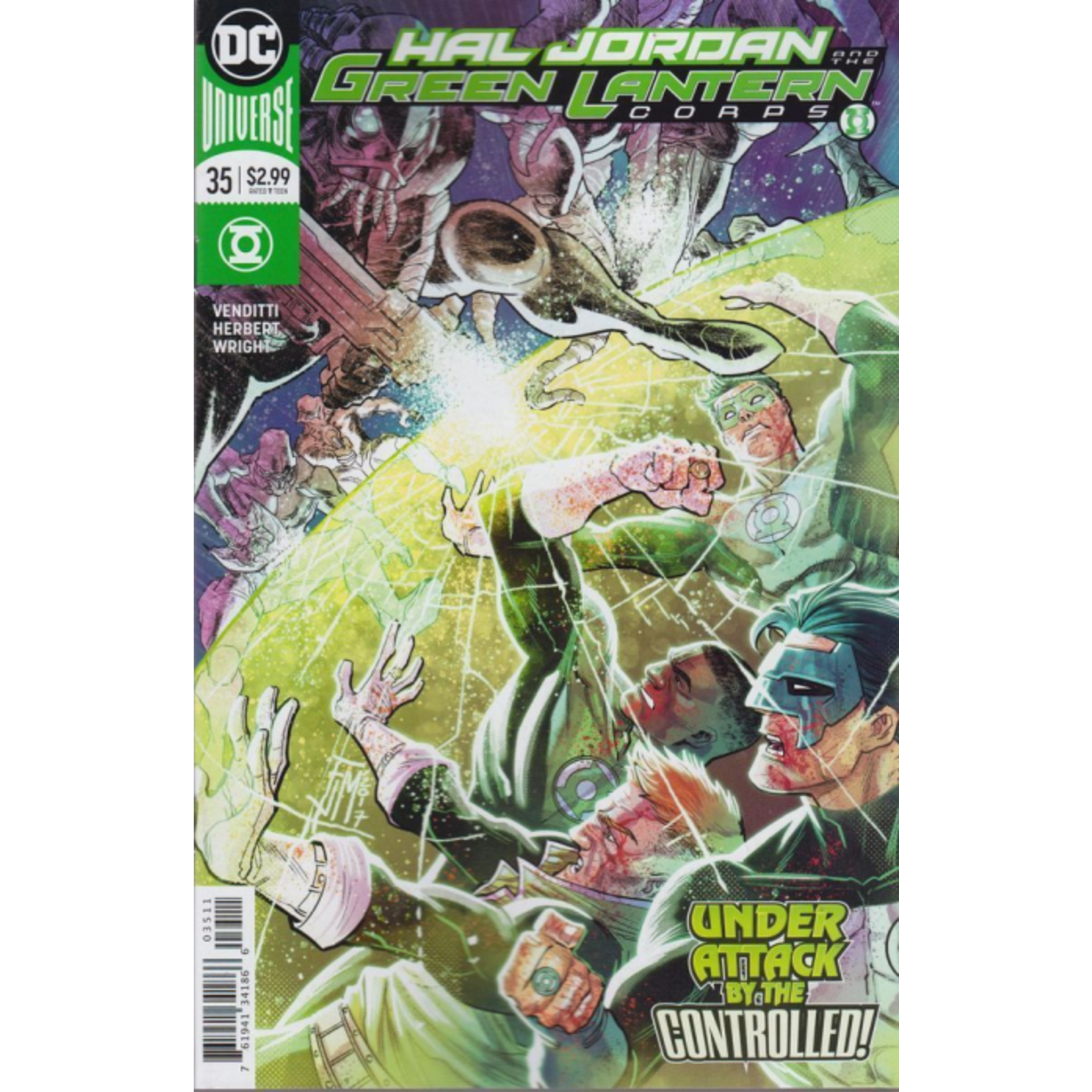 DC Comics Hal Jordan and the Green Lantern Corps 2016 #35