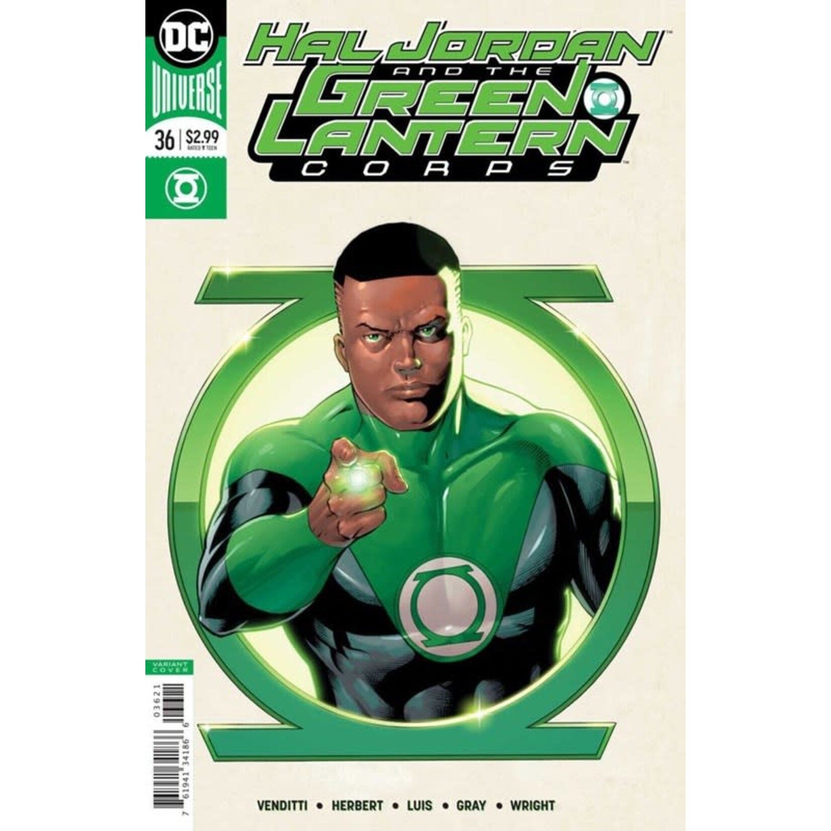 DC Comics Hal Jordan and the Green Lantern Corps 2016 #36