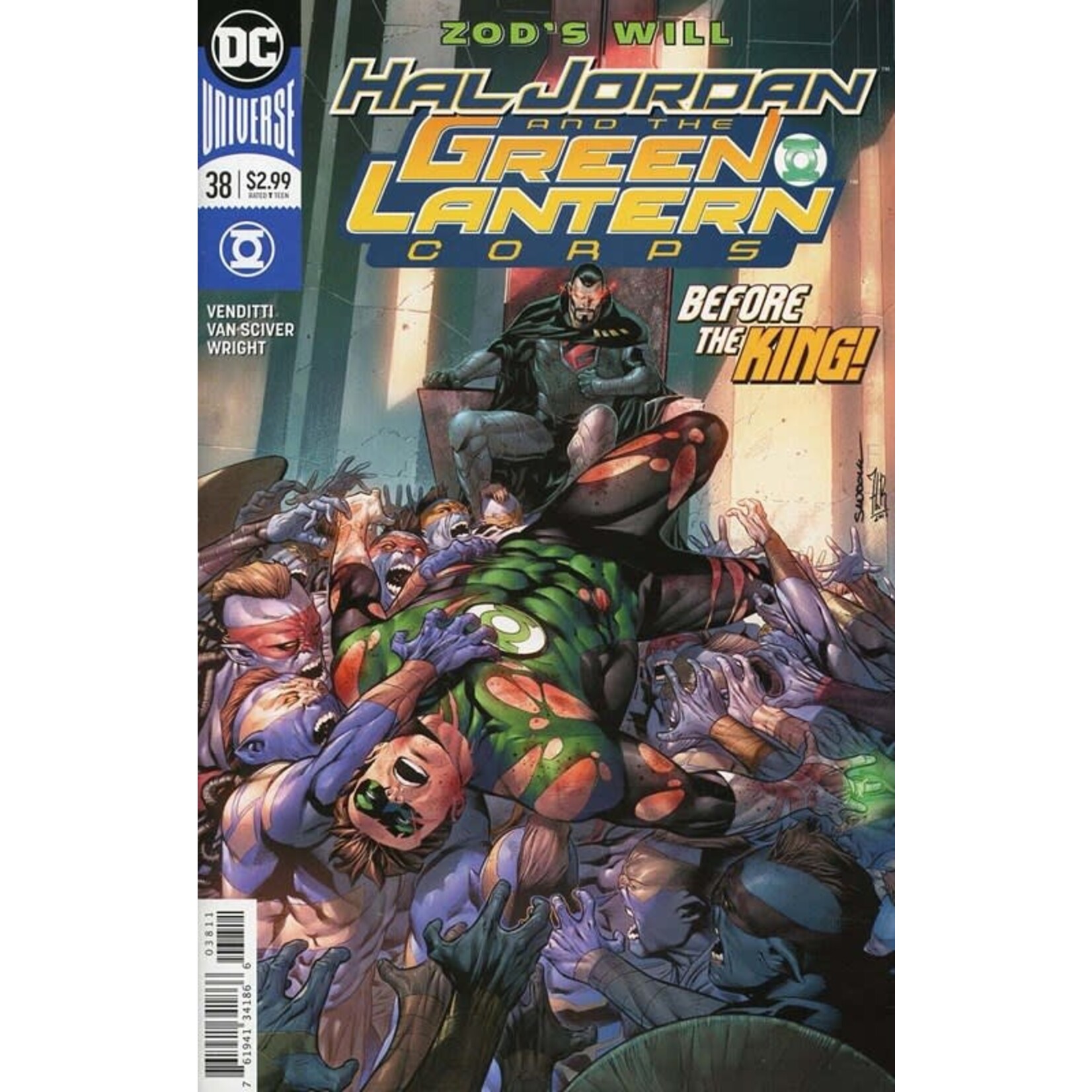 DC Comics Hal Jordan and the Green Lantern Corps 2016 #38