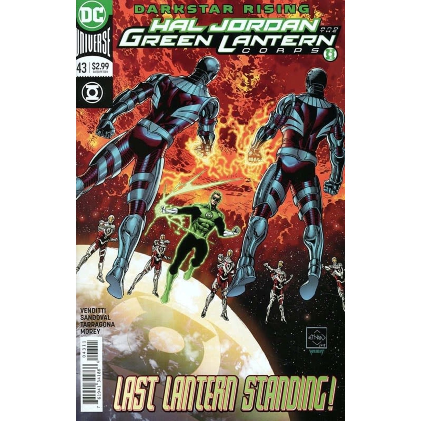 DC Comics Hal Jordan and the Green Lantern Corps 2016 #43