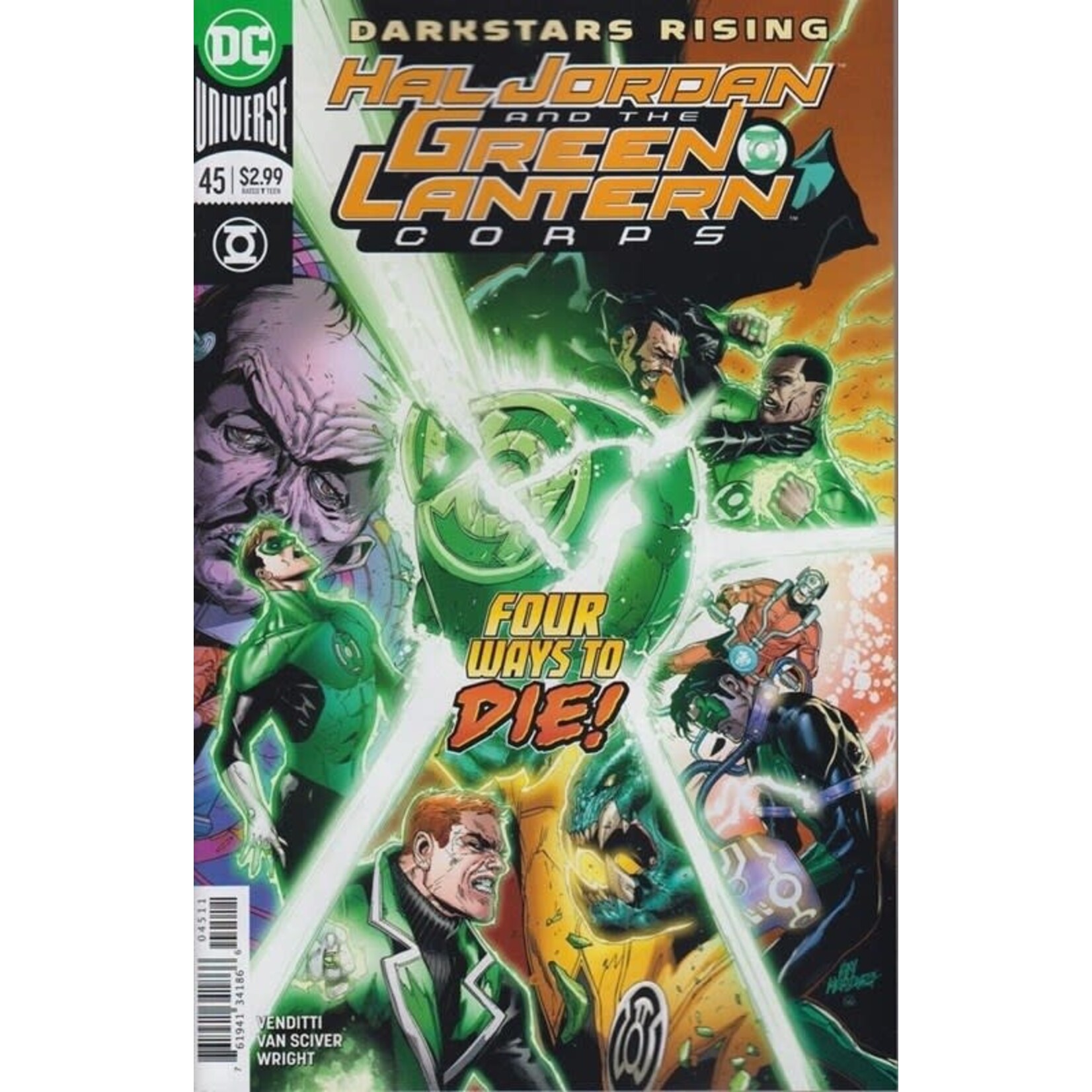 DC Comics Hal Jordan and the Green Lantern Corps 2016 #45