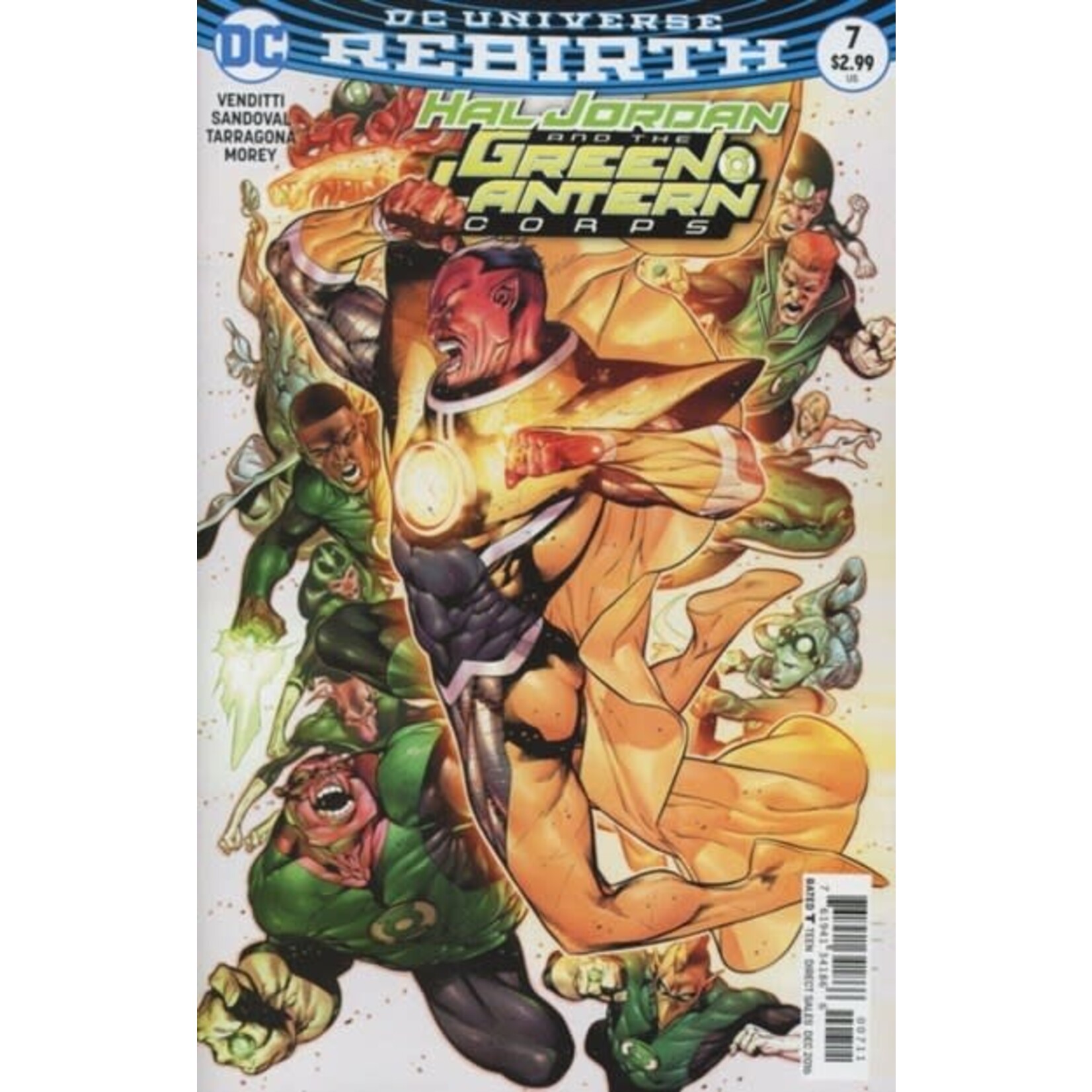 DC Comics Hal Jordan and the Green Lantern Corps 2016 #7