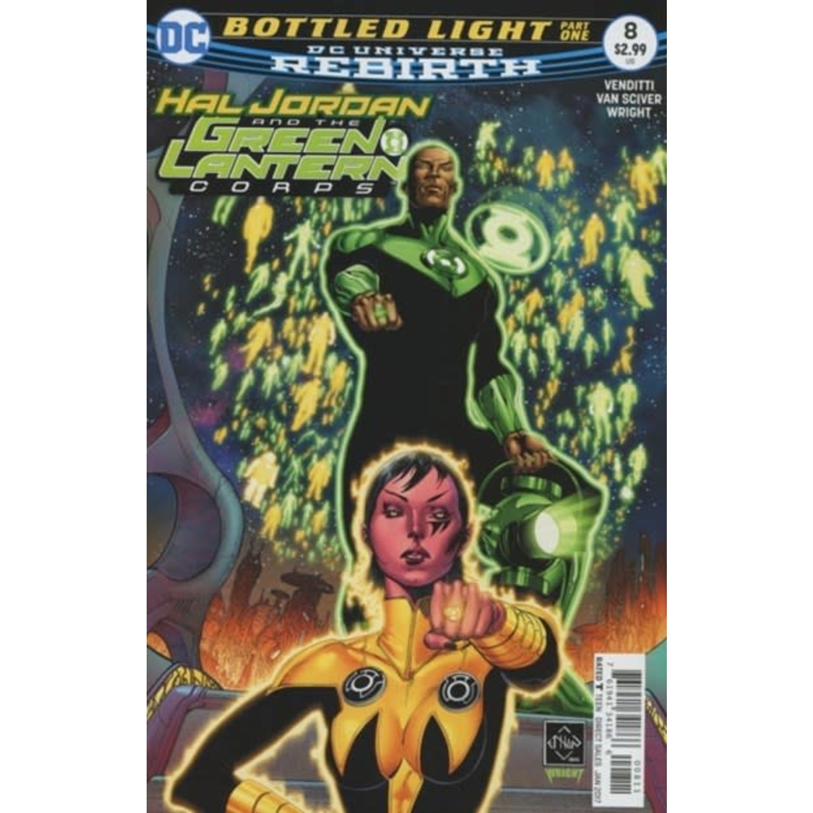 DC Comics Hal Jordan and the Green Lantern Corps 2016 #8