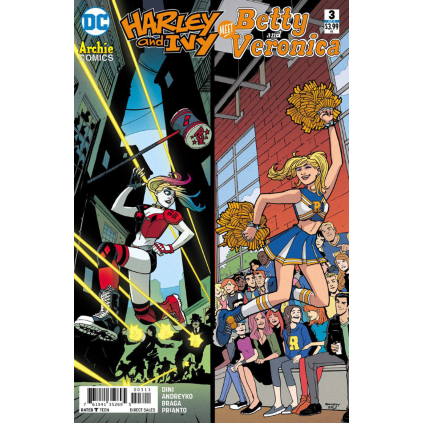 DC Comics Harley and Ivy Meet Betty and Veronica 2017 (of 6) #3