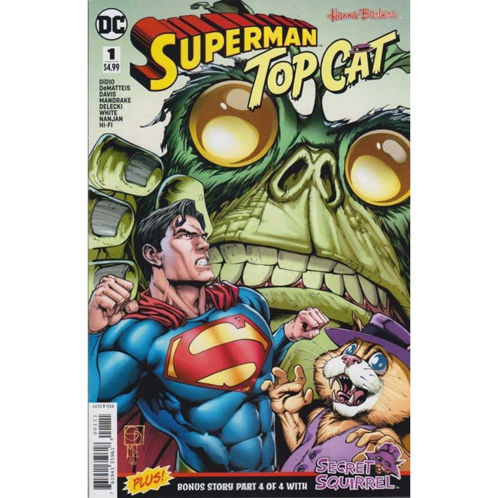 DC Comics Superman Top Cat Special 2018 #1